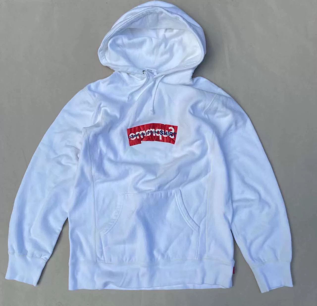 Supreme Supreme CDG 17FW Box Logo Hoodie Size US XL / EU 56 / 4 - 1 Thumbnail