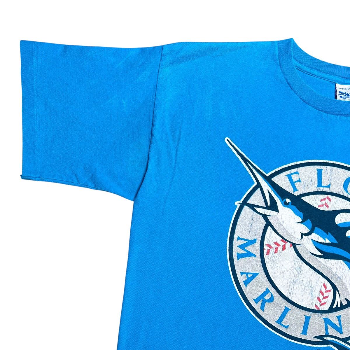 Salem Sportswear Vtg 1993 MLB Florida Marlins Salem Sportswear Graphic Tee Size US L / EU 52-54 / 3 - 5 Thumbnail