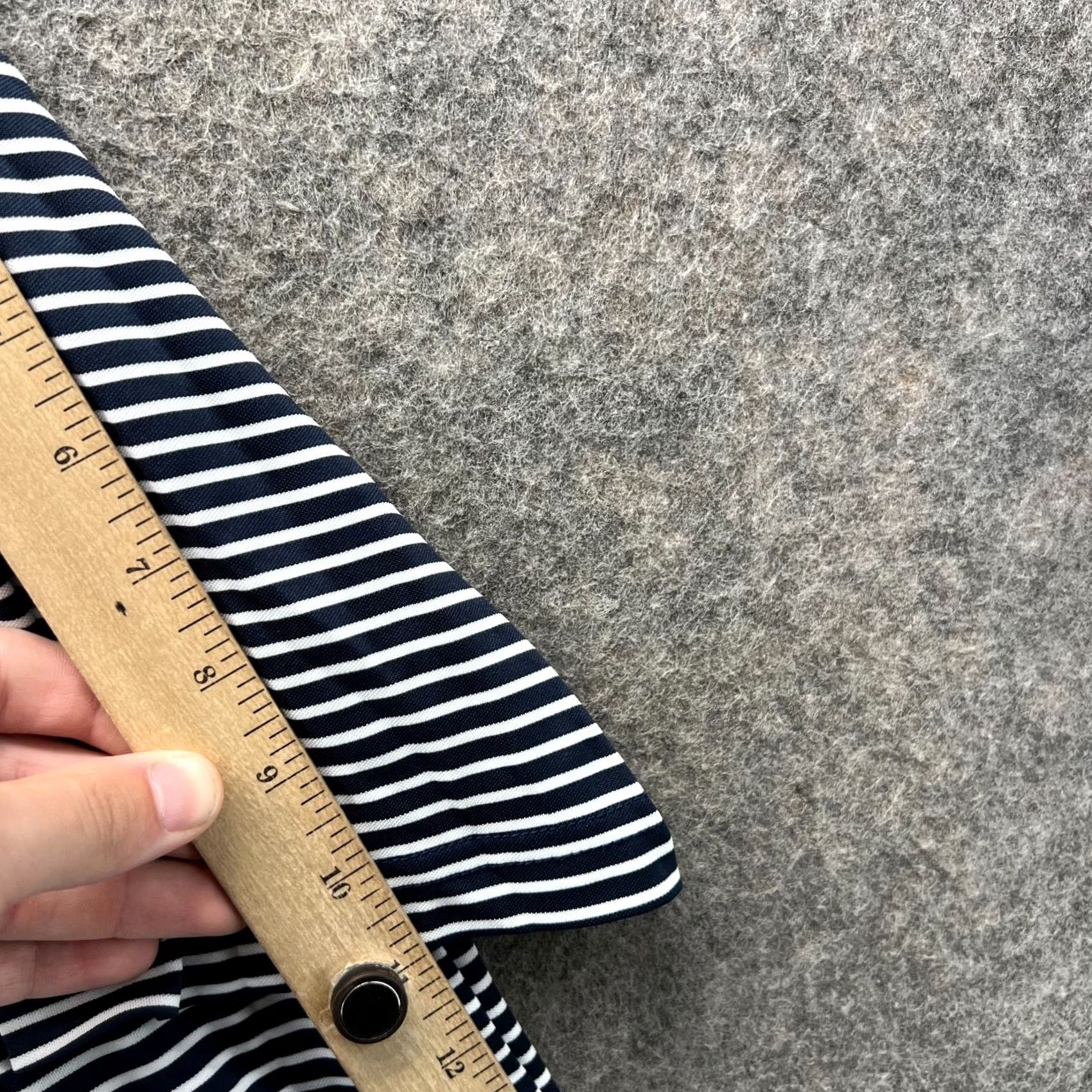 Vintage VINTAGE Jack Nicklauss Polo Shirt Mens 2XL Blue Navy Striped Staydri Embroidery Polo Shirt Nike? Size US XXL / EU 58 / 5 - 4 Thumbnail