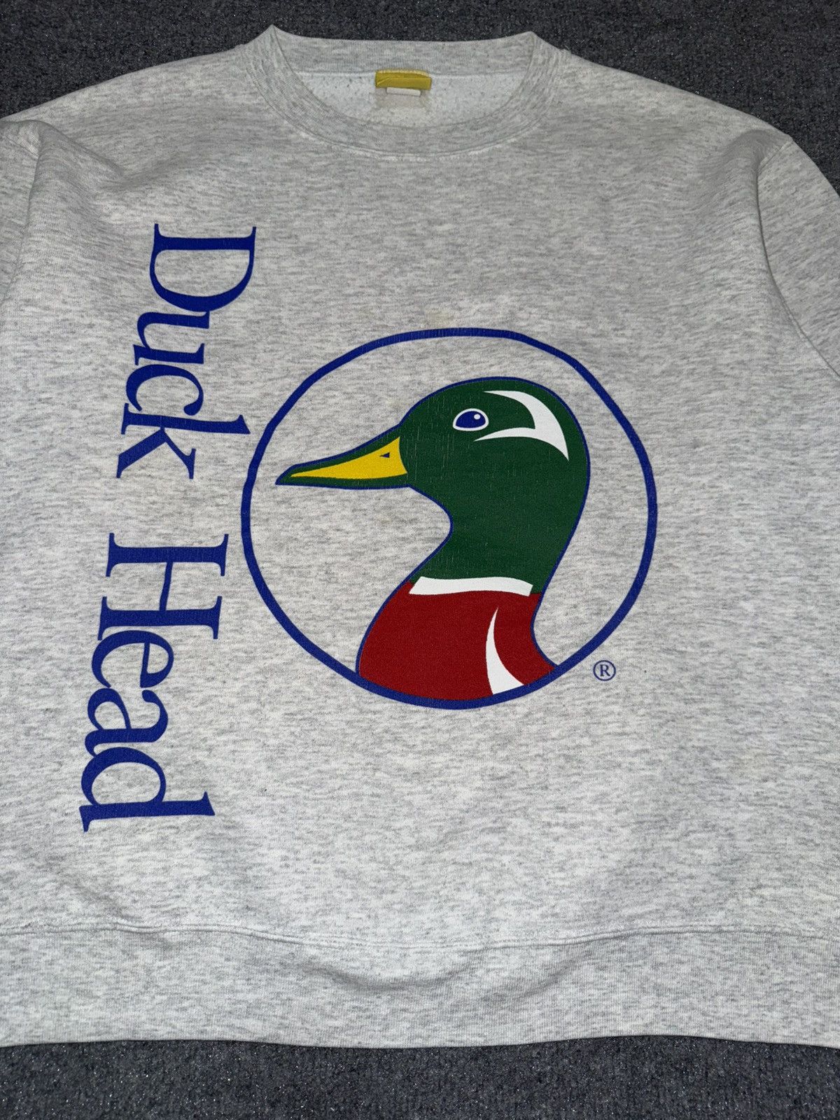 Duck Head Vintage Duck Head Big Logo Crewneck Sweatshirt USA L Size US L / EU 52-54 / 3 - 2 Thumbnail