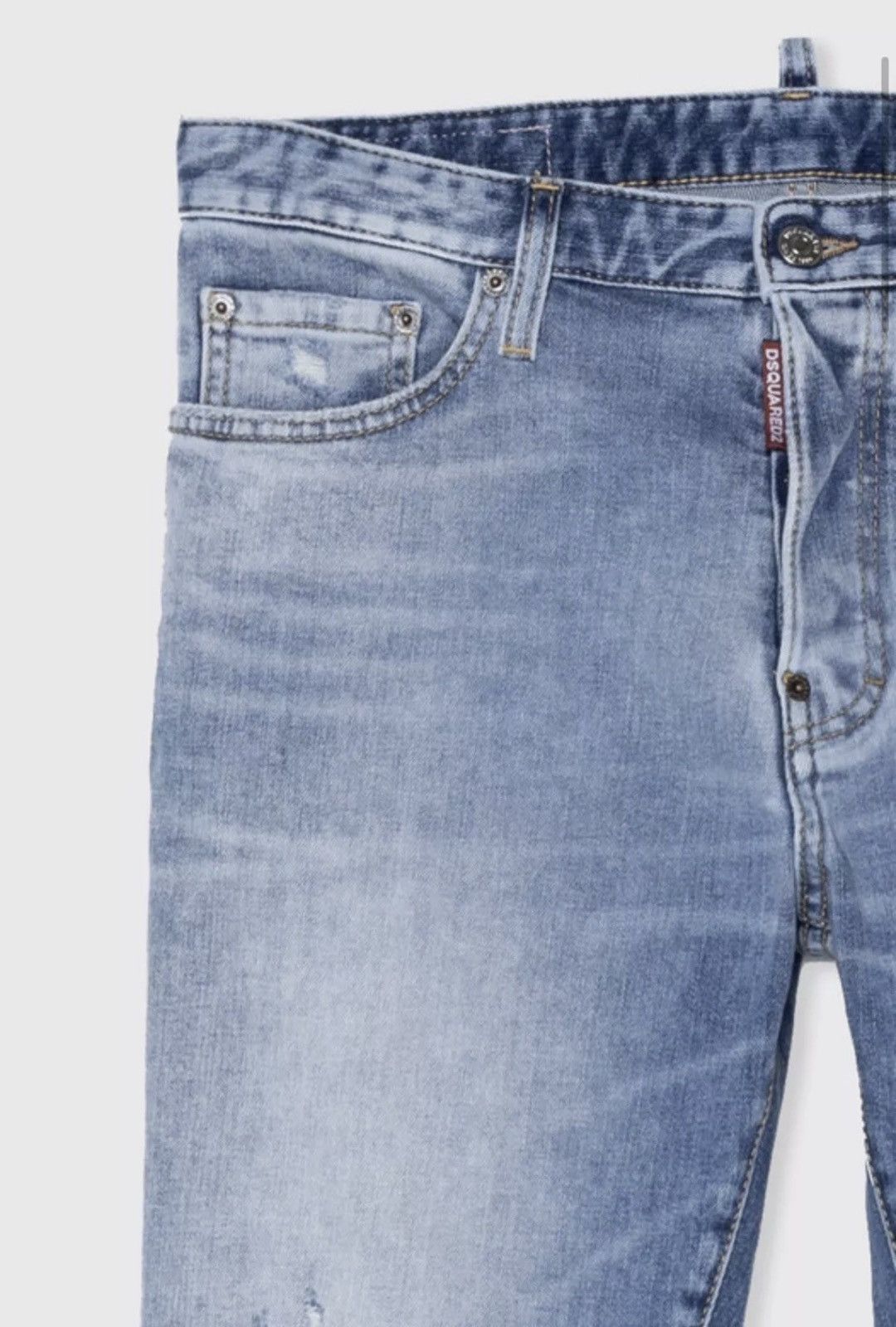 Dsquared2 Dsquared2 DSQUARED2 ROADIE JEANS BLUE SIZE 50 Waist 38 Inch Size US 34 / EU 50 - 15 Thumbnail