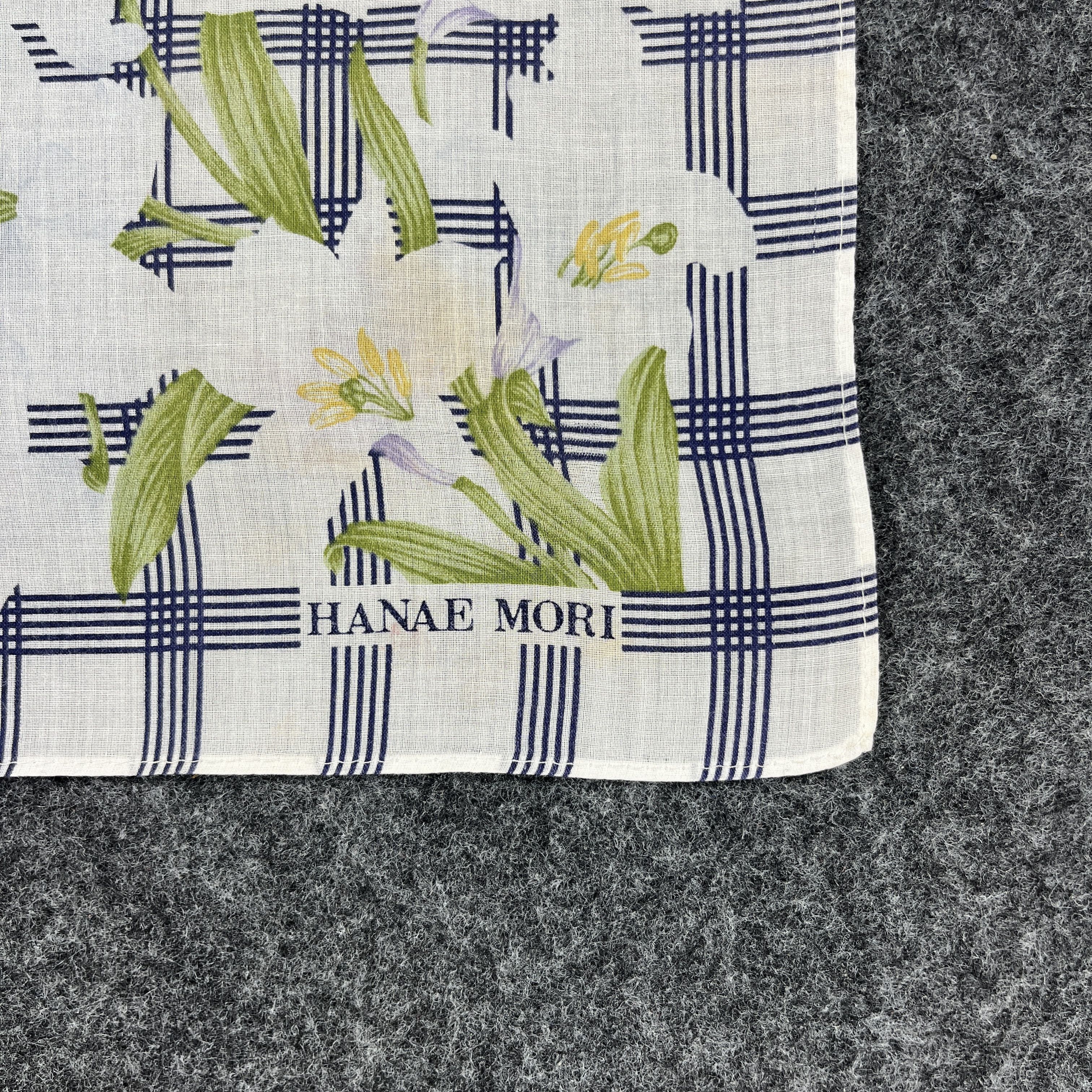 Vintage HanaE MOri Bandana / Handkerchief / Neckerchief B274 Size ONE SIZE - 3 Thumbnail