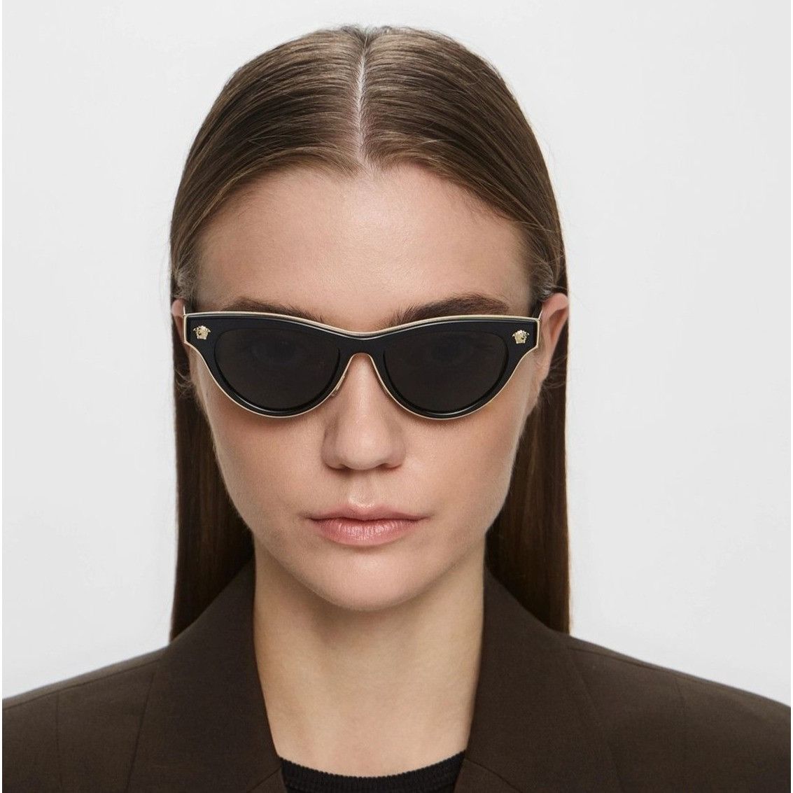 Versace NEW VERSACE SUNGLASSES VE2273 GB1/87 BLACK WOMEN MOD 2273 Size ONE SIZE - 2 Thumbnail