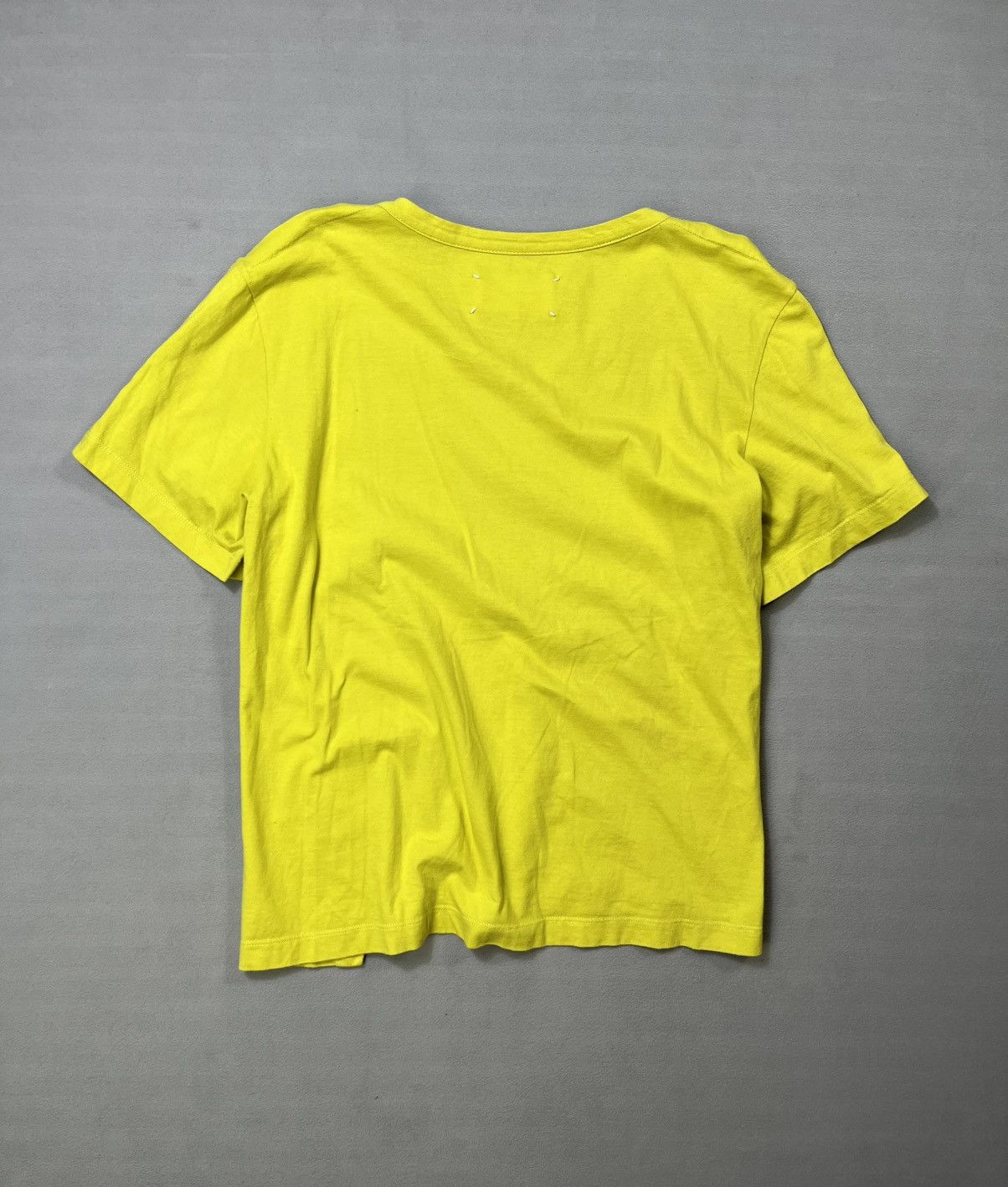 Maison Margiela Maison Margiela Line 1 FW2015 Layered Seam V-Neck T-Shirt a Size S / US 4 / IT 40 - 12 Thumbnail