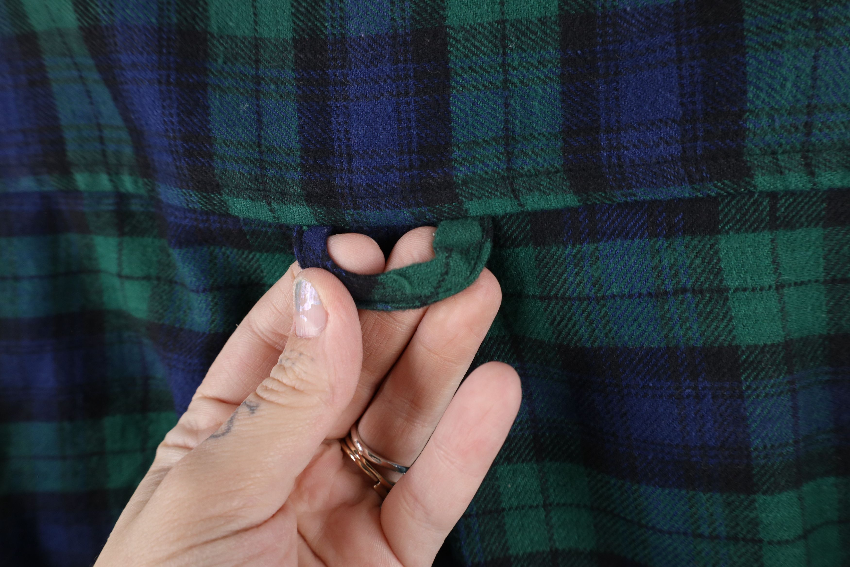 Vintage Vintage 90s Streetwear Flannel Shirt Jacket Jac Shirt Size US L / EU 52-54 / 3 - 11 Thumbnail
