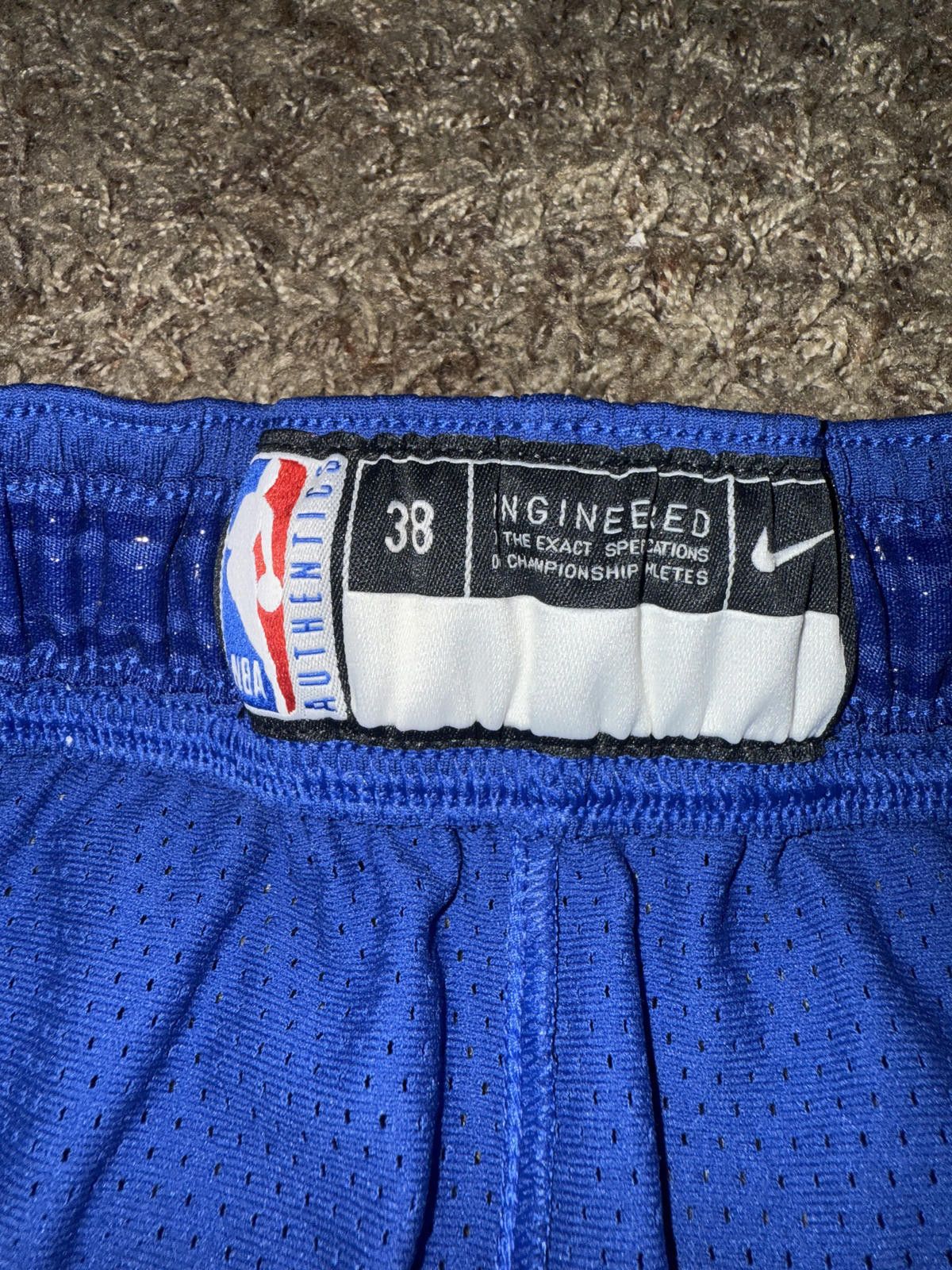Nike Nike Men's NBA Philadelphia 76ers Dri-Fit ADV Team Issued Shorts Size US 36 / EU 52 - 5 Thumbnail