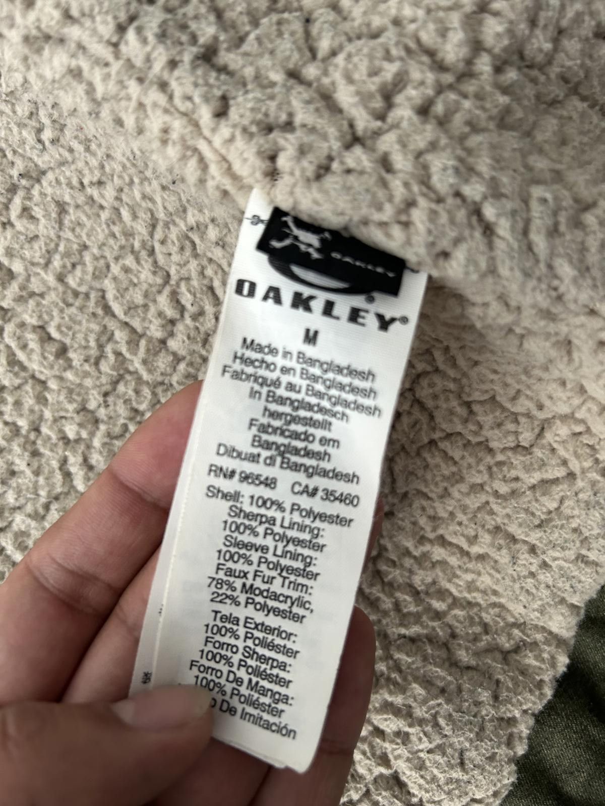 Oakley Oakley Sherpa-Lined Parka with Faux Fur Hood Size US M / EU 48-50 / 2 - 9 Thumbnail