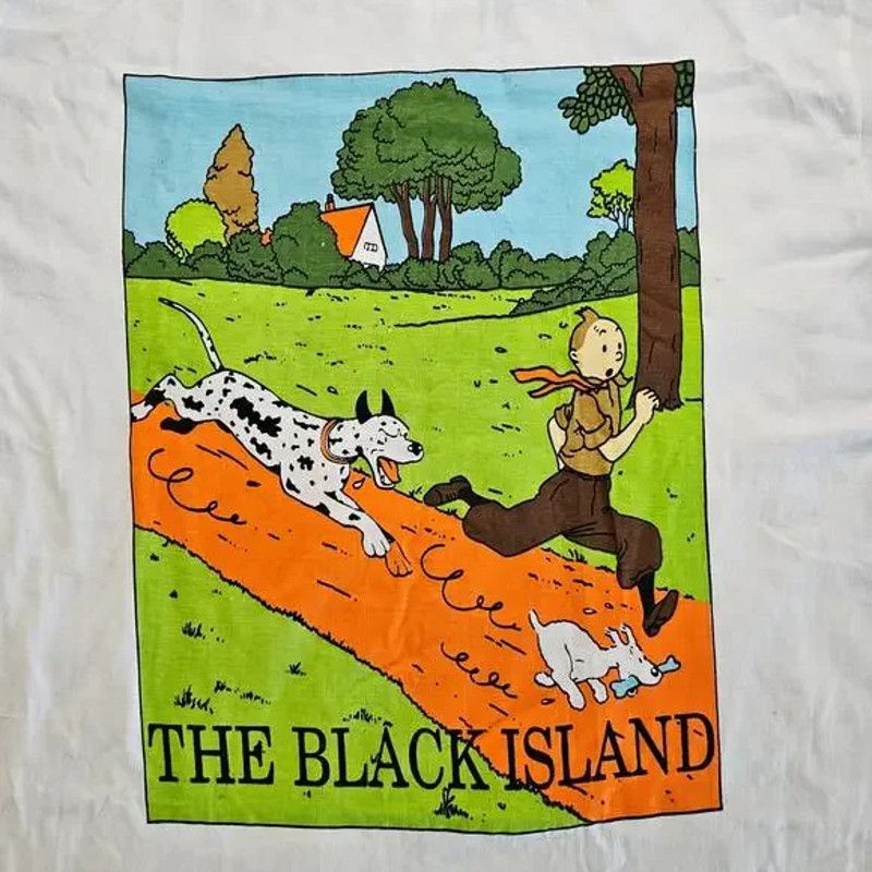 Other The Adventures of TinTin The Vintage VTG Boxy T XL Size US XL / EU 56 / 4 - 4 Thumbnail