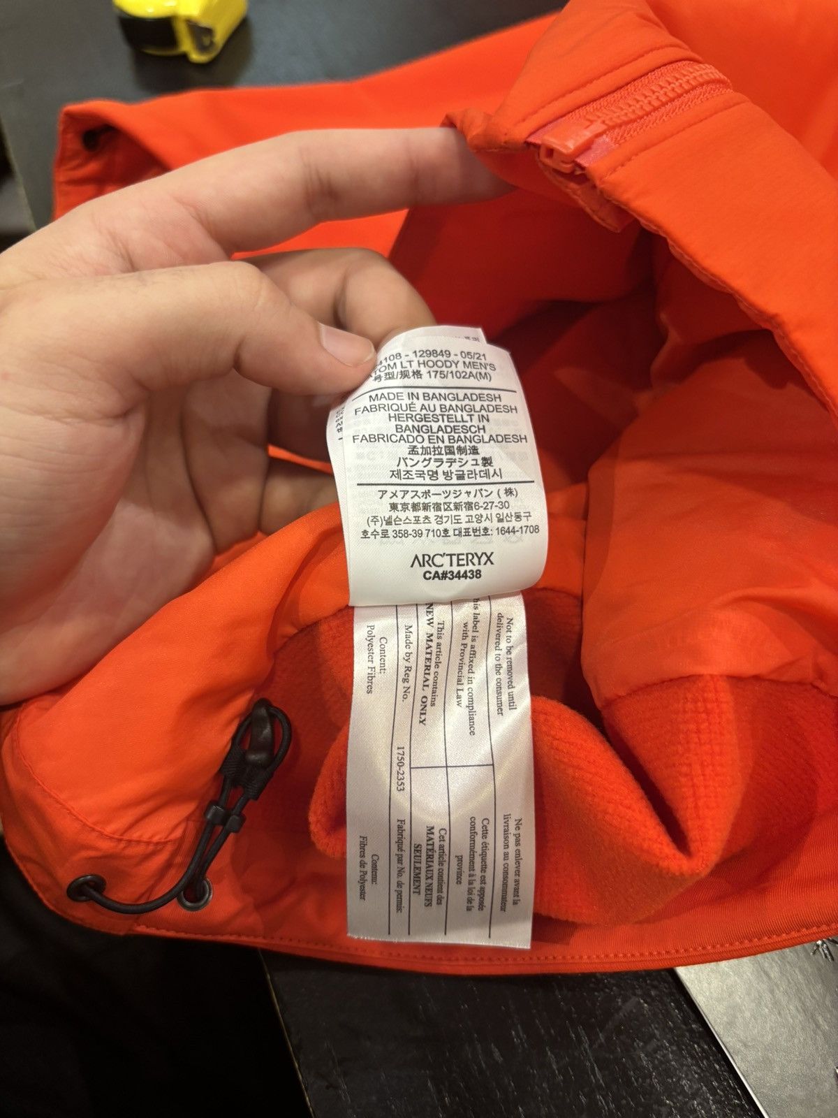 Arc'teryx Arc’teryx Atom LT Hoodie - Dynasty Red Size US M / EU 48-50 / 2 - 6 Thumbnail