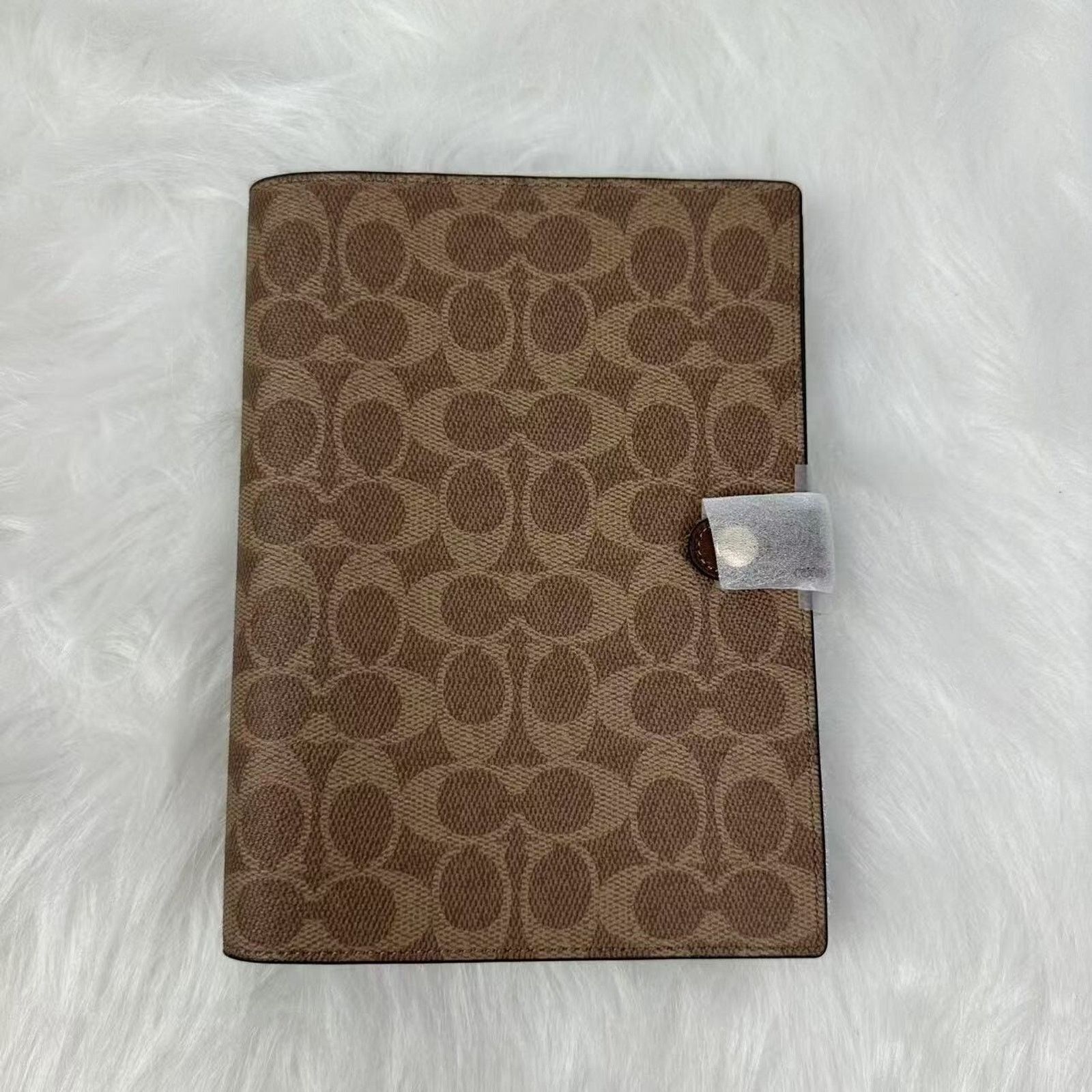 Coach Coach Snap Notebook In Signature Canvas/leather/ Tan Brown Size ONE SIZE - 1 Thumbnail