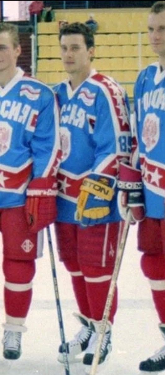 NHL Vintage Russian Hockey jersey Size US XL / EU 56 / 4 - 4 Thumbnail