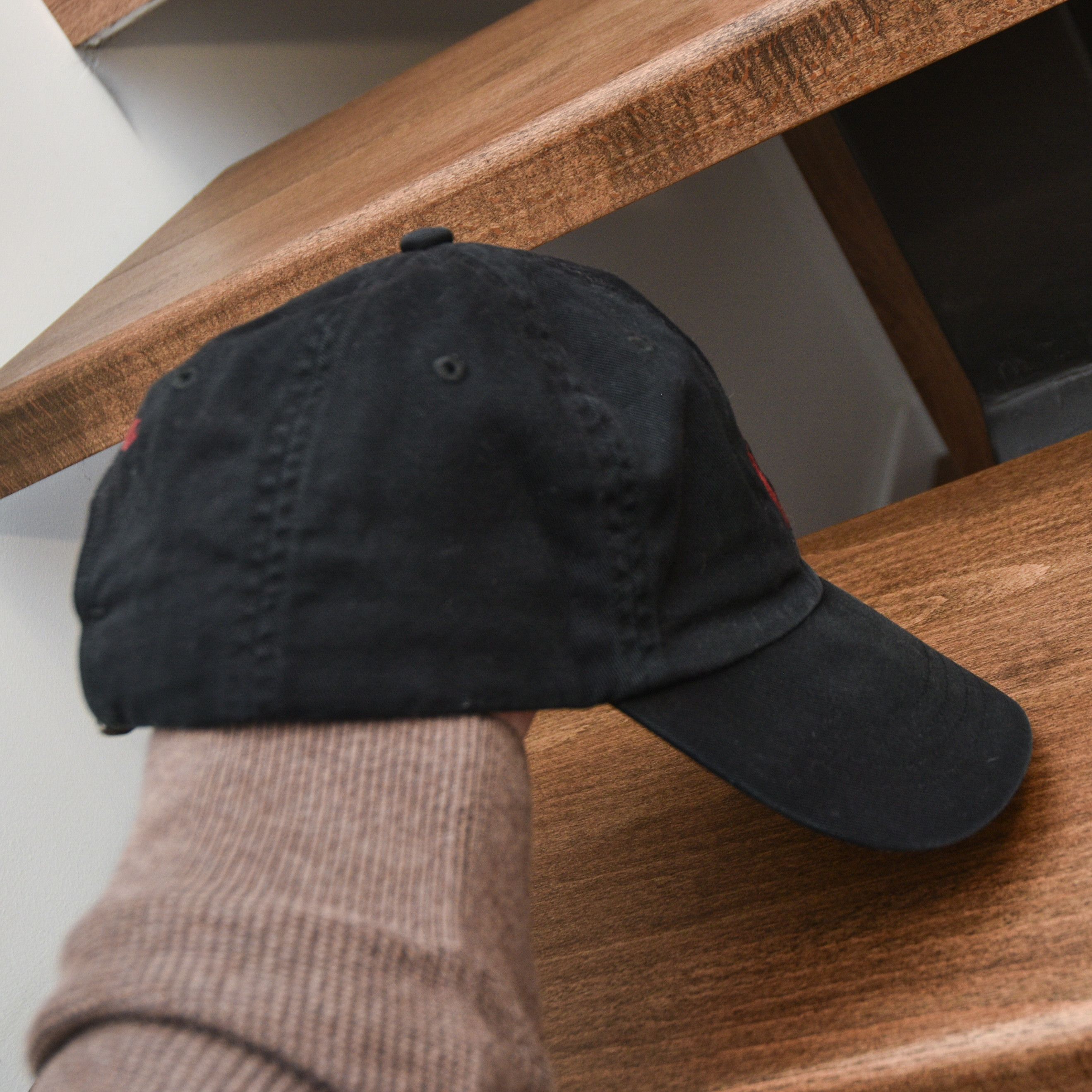 Polo Ralph Lauren Vintage Polo Ralph Lauren Cap Hat Black One Size Size ONE SIZE - 6 Thumbnail