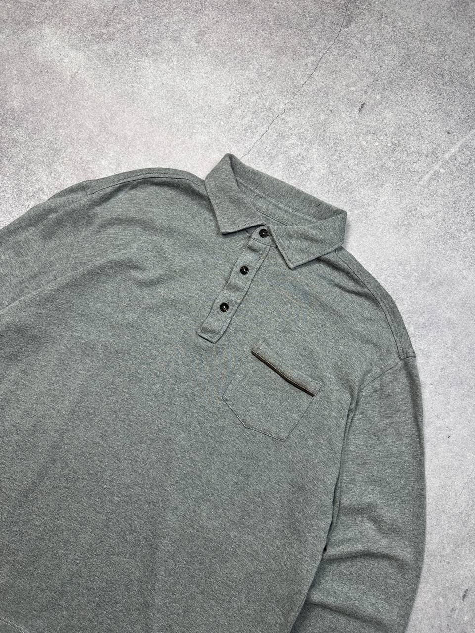 Ermenegildo Zegna Vintage Ermenegildo Zegna Collared Sweatshirt, Size L Size US L / EU 52-54 / 3 - 2 Thumbnail