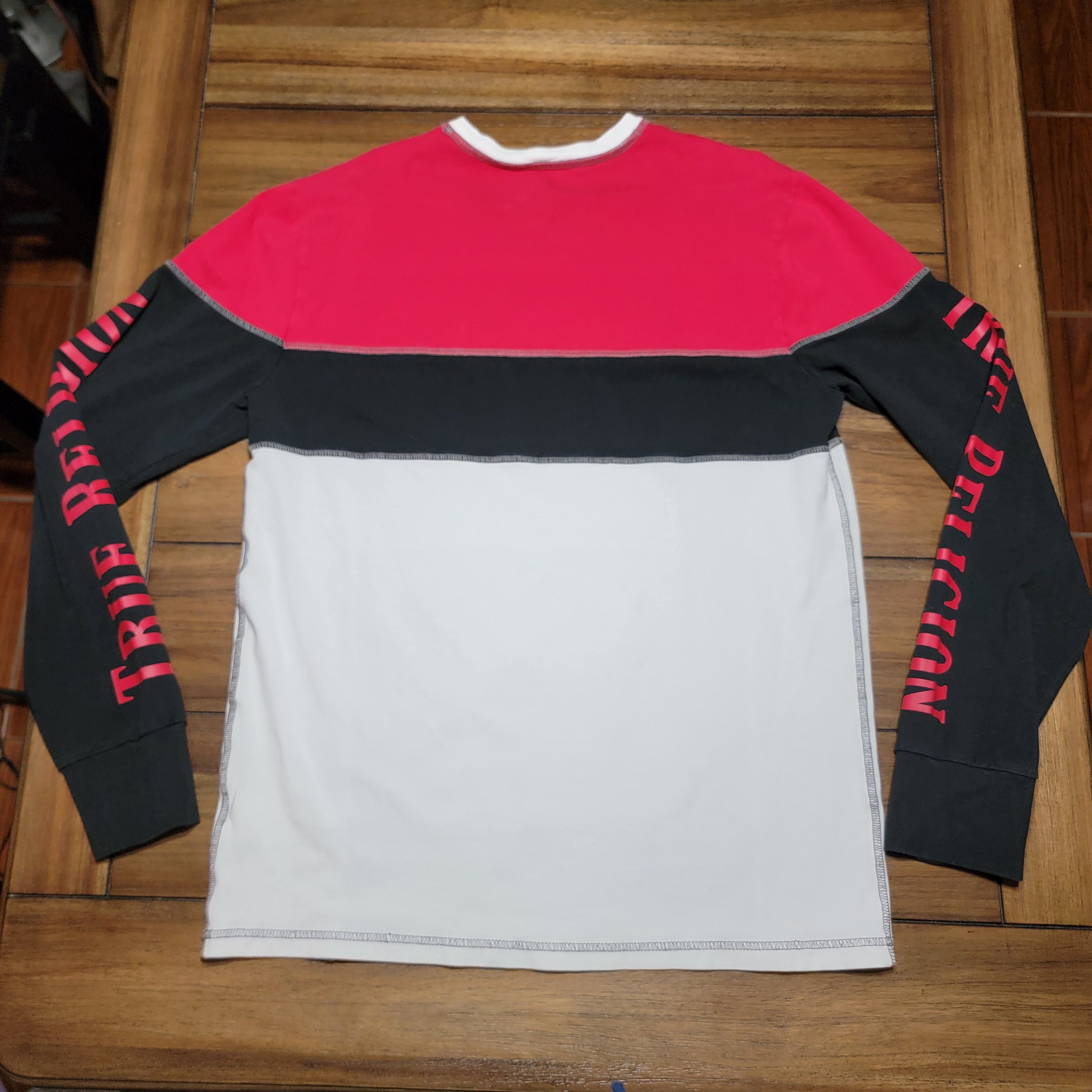 True Religion True Religion LS Unisex Rugby Crewneck - Size Large Size US L / EU 52-54 / 3 - 3 Thumbnail