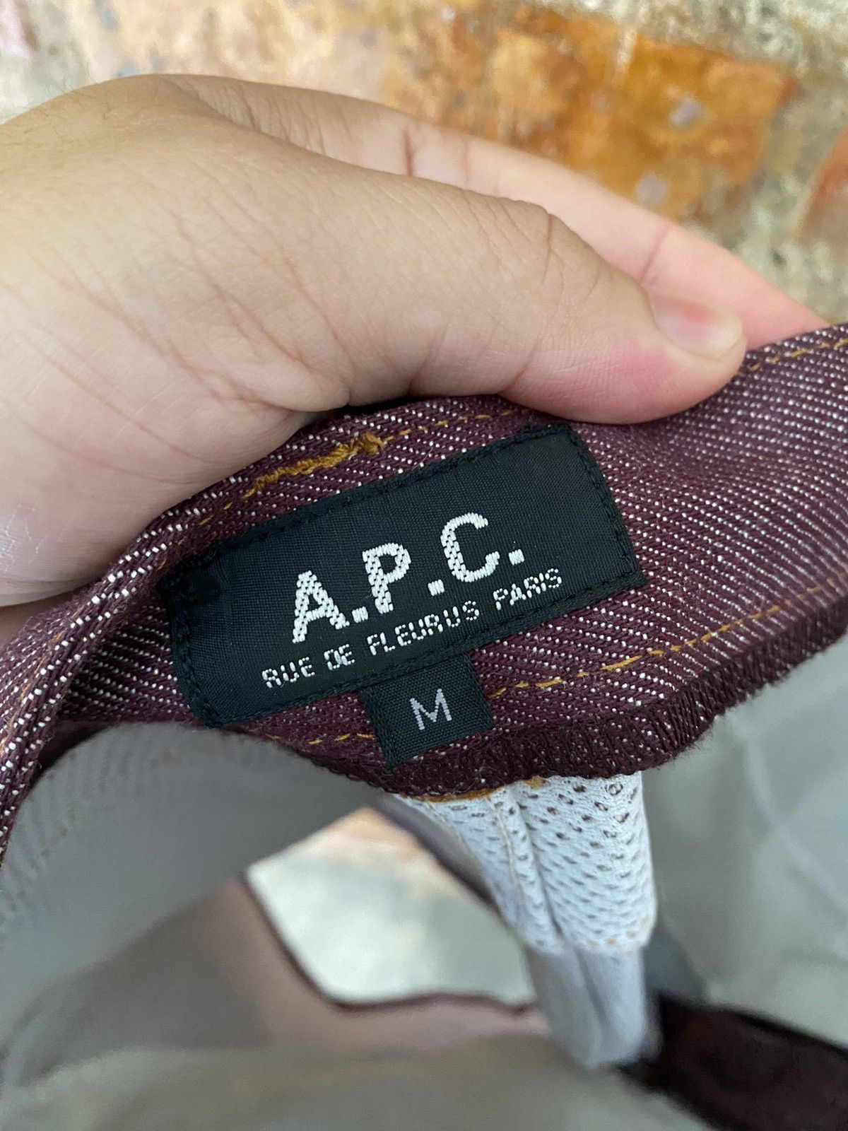 A.P.C. AW2001 APC raw denim skirt Size 29" - 10 Thumbnail