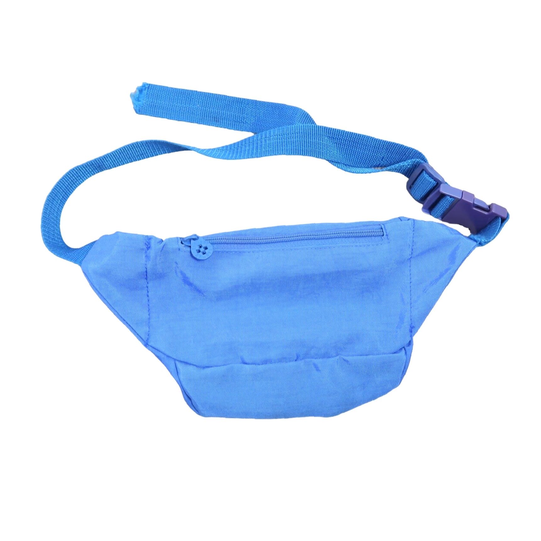 Vintage VINTAGE 80s Everest blue nylon fanny pack belt bag purse, Belt Bag & Fanny Pack, Women, Blue, Adjustable waist strap, 12" x 6" Size ONE SIZE - 3 Thumbnail