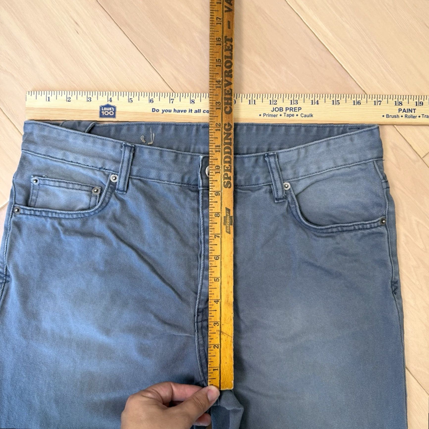 Ksubi Ksubi Jeans 34 Slim Taper Denim 5-Pocket Mens Blue Vintage No Size US 34 / EU 50 - 5 Thumbnail
