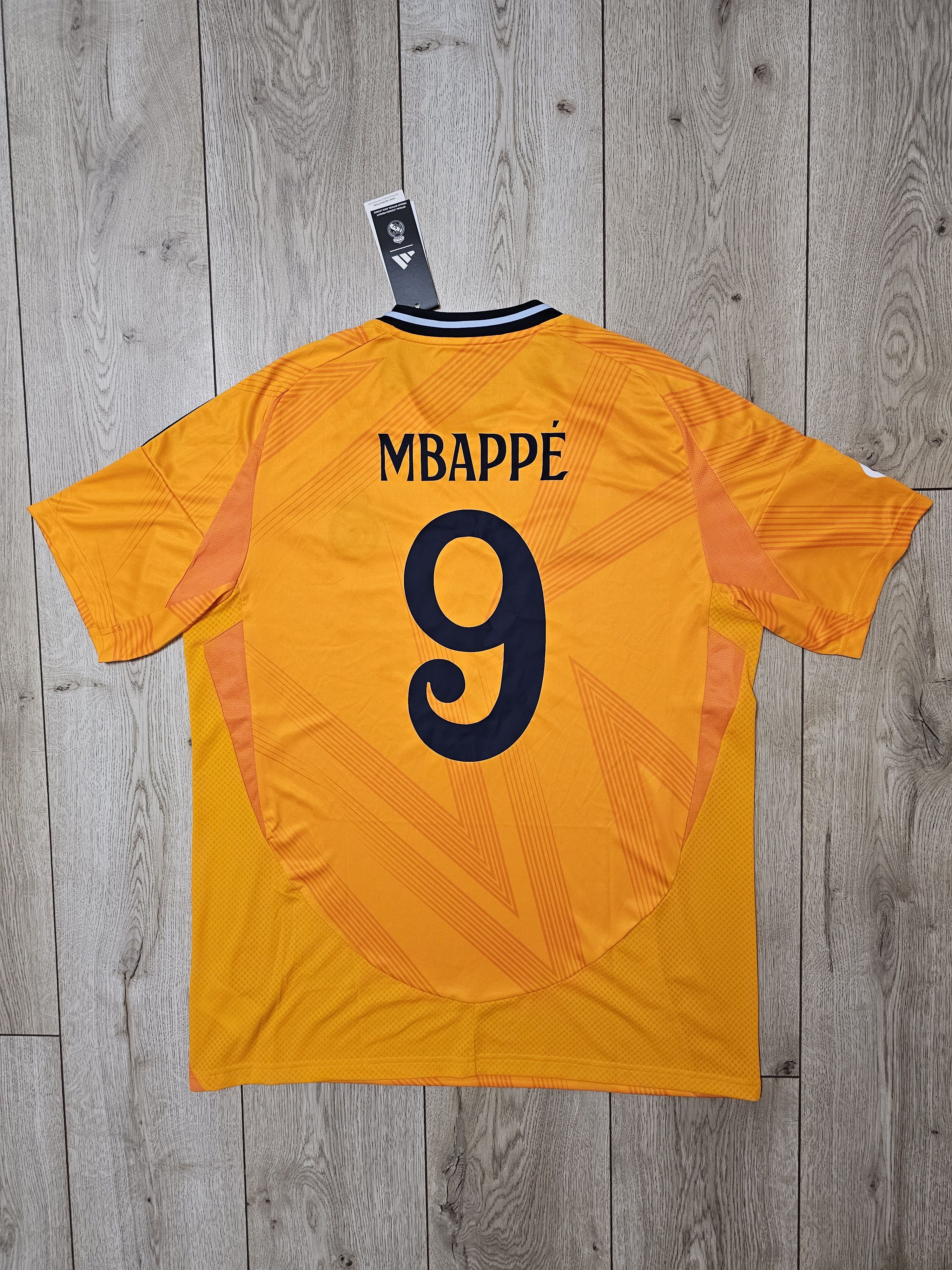 Adidas REAL MADRID 2024 2025 MBAPPE AWAY FOOTBALL SOCCER JERSEY Size US XL / EU 56 / 4 - 1 Thumbnail