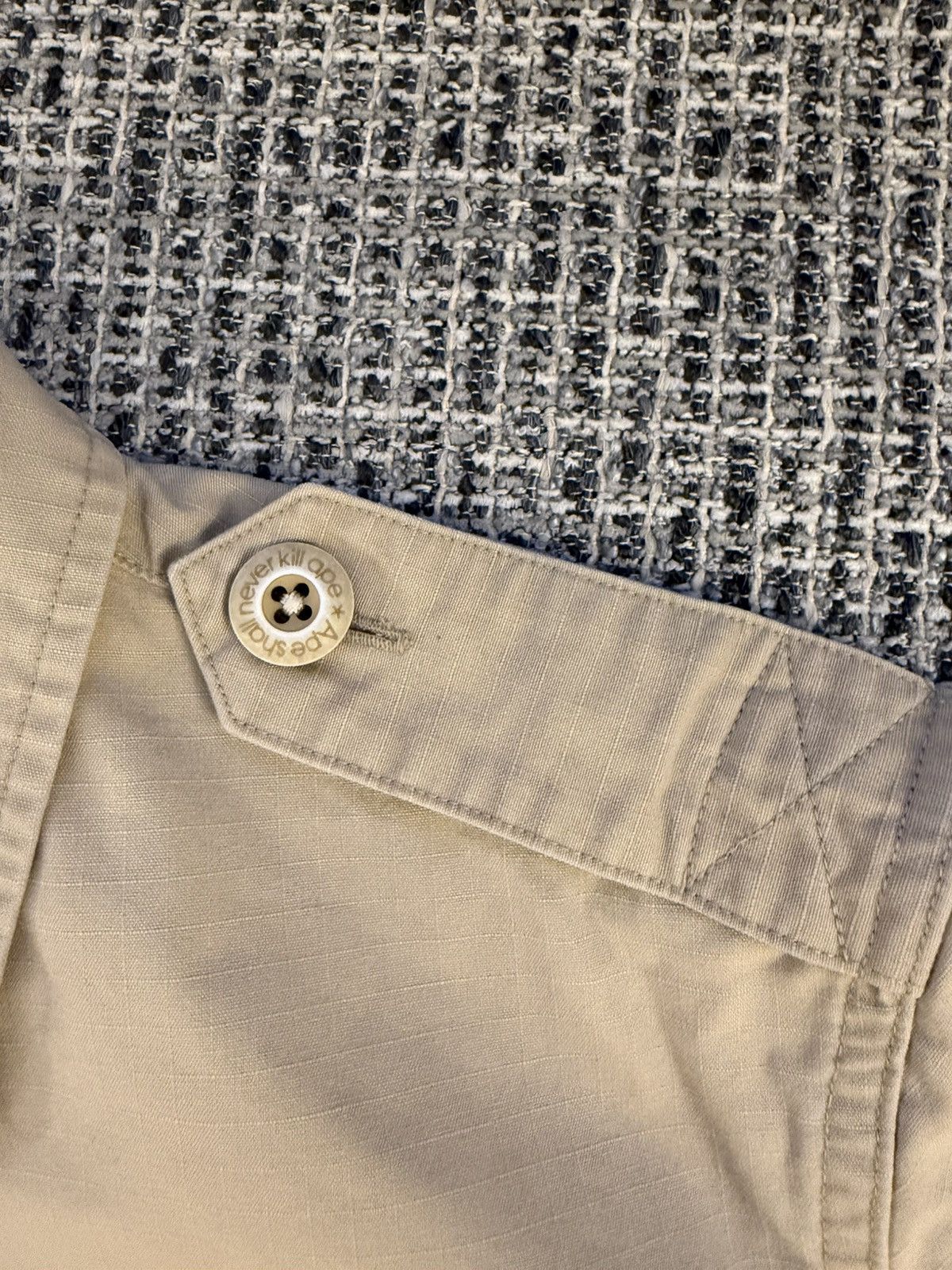 Bape Vintage Bape Short Sleeve Button Up Size US S / EU 44-46 / 1 - 10 Thumbnail