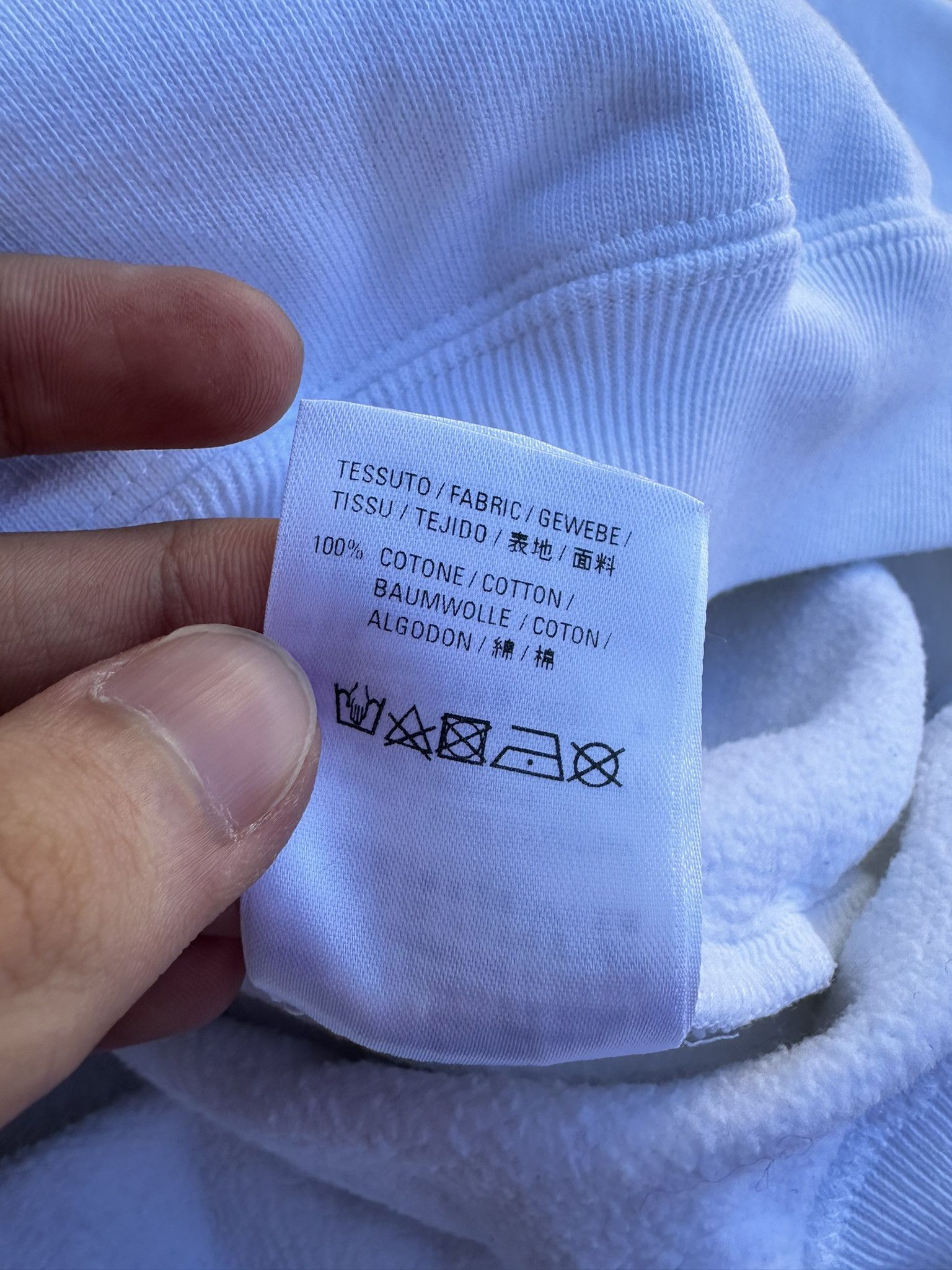 Balenciaga Balenciaga Sweatshirt Paris Laurel Logo White Hoodie Size US S / EU 44-46 / 1 - 11 Thumbnail