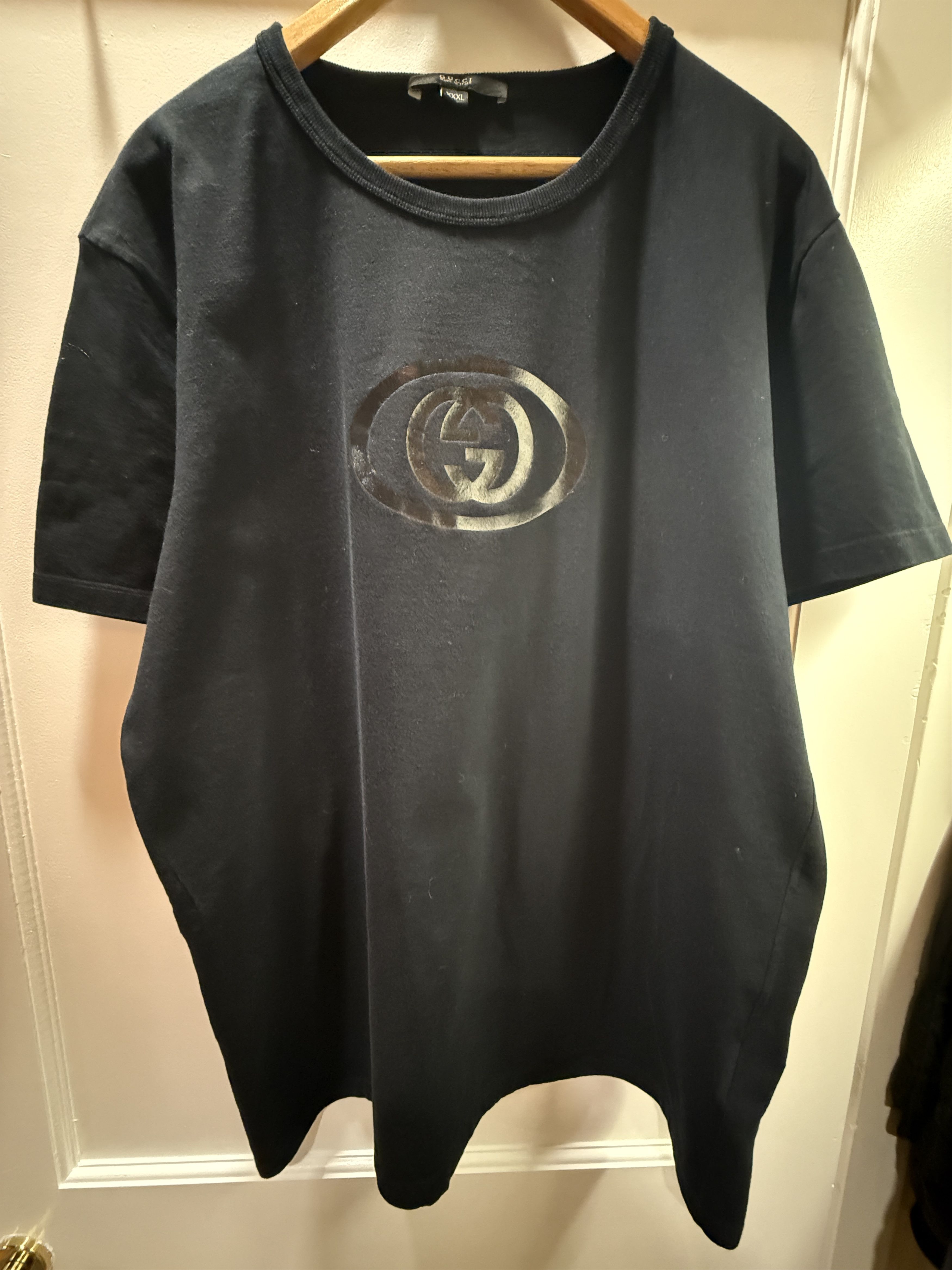 Gucci Gucci Black Interlocking G T-Shirt Size XXXL Size US XL / EU 56 / 4 - 1 Thumbnail
