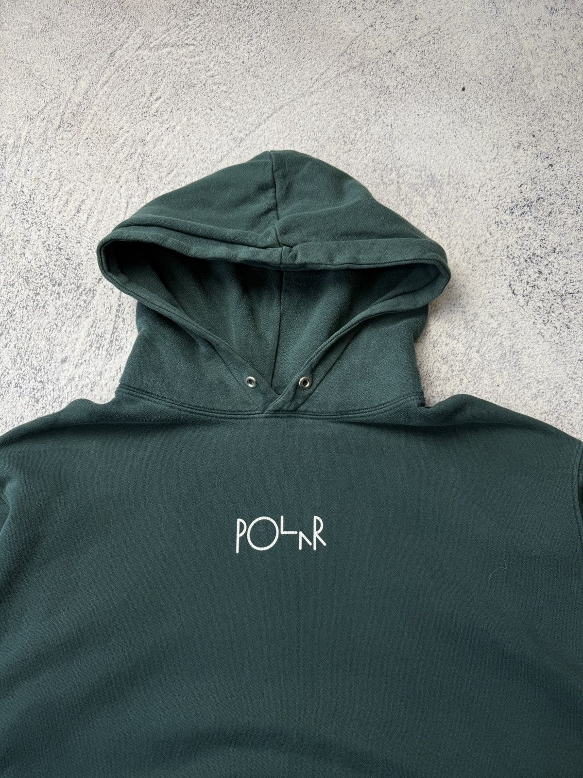 Polar Skate Co. Polar Skate Co Logo Grey Hoodie Size M Size US M / EU 48-50 / 2 - 5 Thumbnail