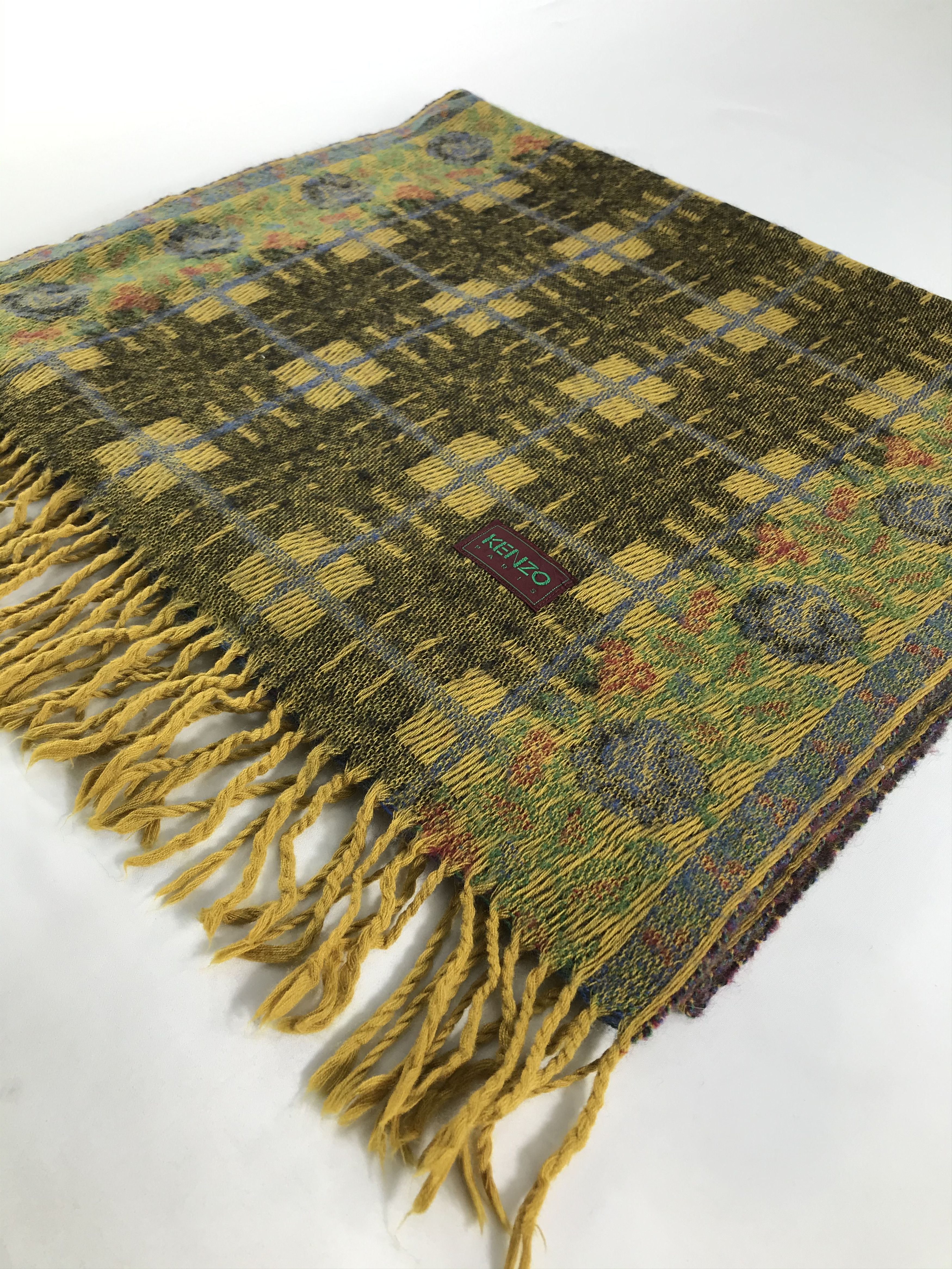 Kenzo Vintage Kenzo Scarf/Muffler/Neckwear MF978 Size ONE SIZE - 3 Thumbnail