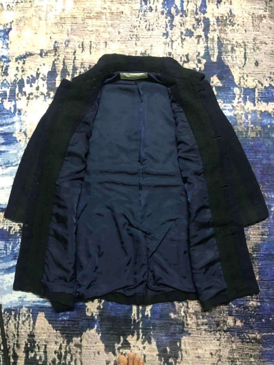 Issey Miyake Issey Miyake SunoaKuwahara Stripe Wool/Mohair Coat Jacket Size US M / EU 48-50 / 2 - 3 Thumbnail