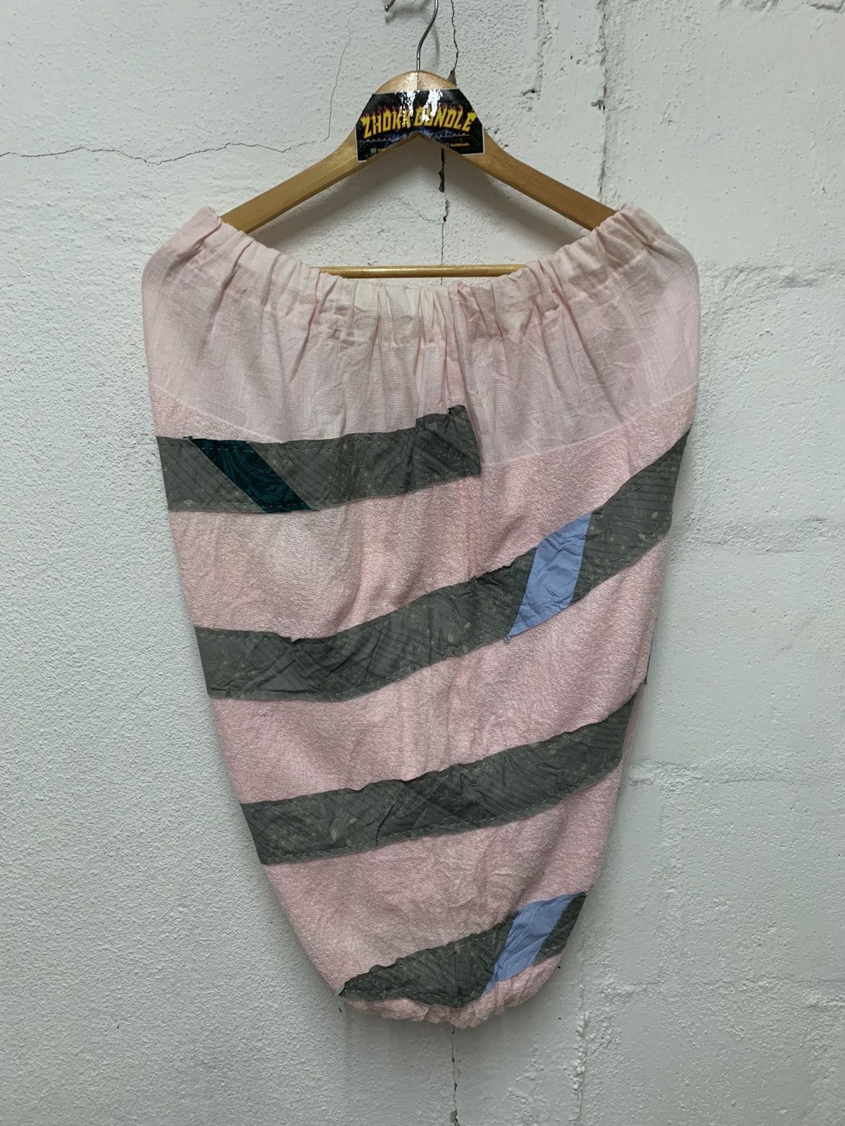 Vintage Courreges Dropcrotch velour short