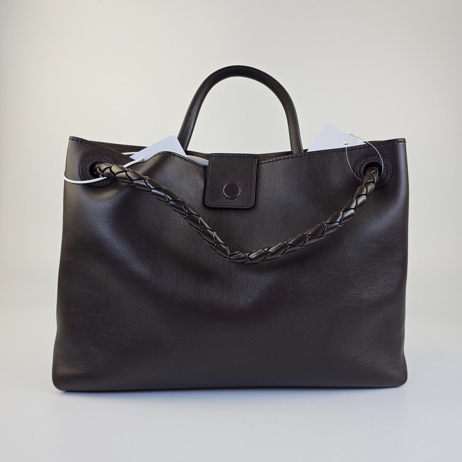 Bottega Veneta BOTTEGA VENETA Andiamo Medium $5700 Fondant Silky Leather To Size ONE SIZE - 7 Thumbnail
