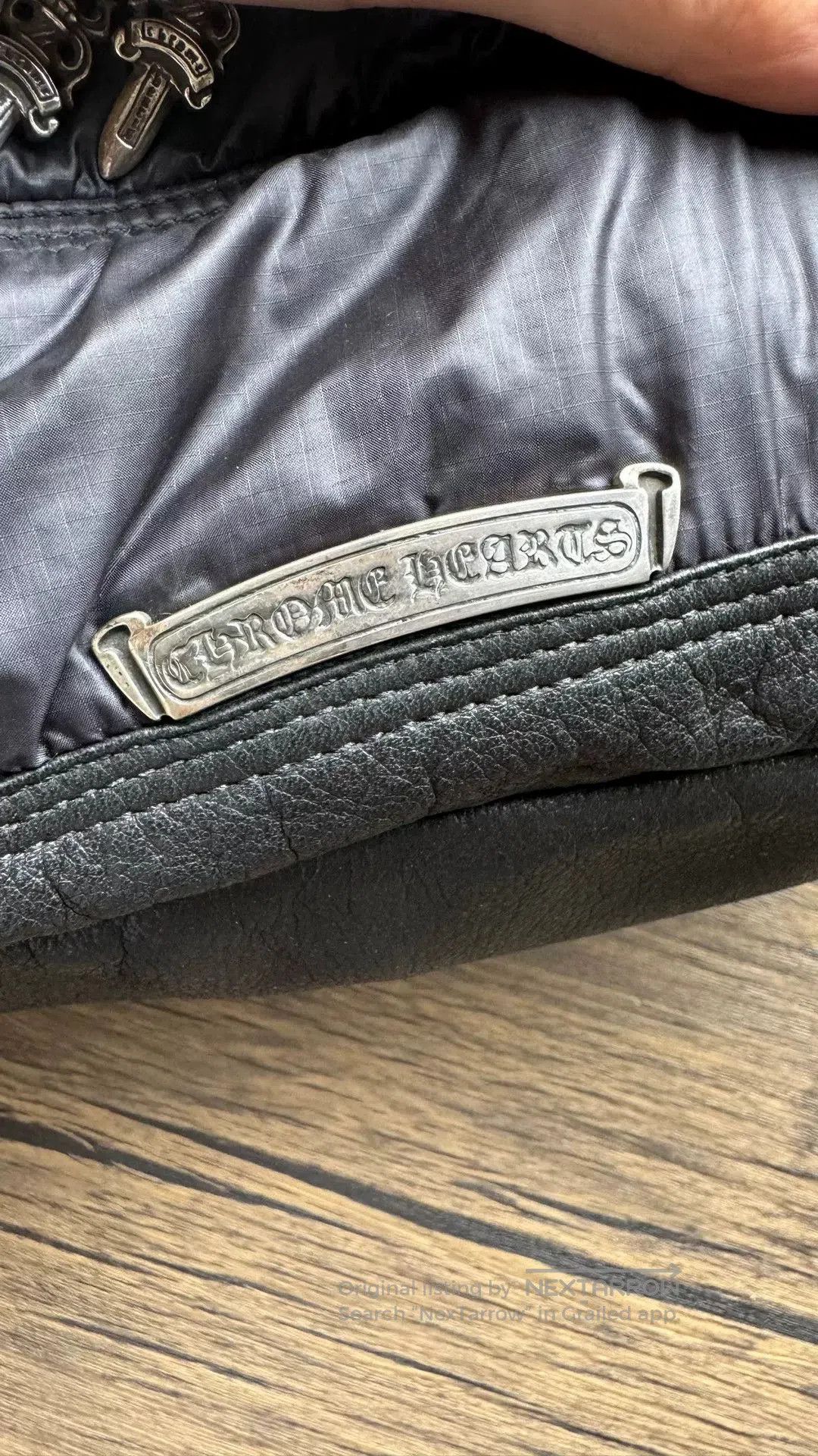 Chrome Hearts chrome hearts black nylon wash bag. Size ONE SIZE - 7 Thumbnail