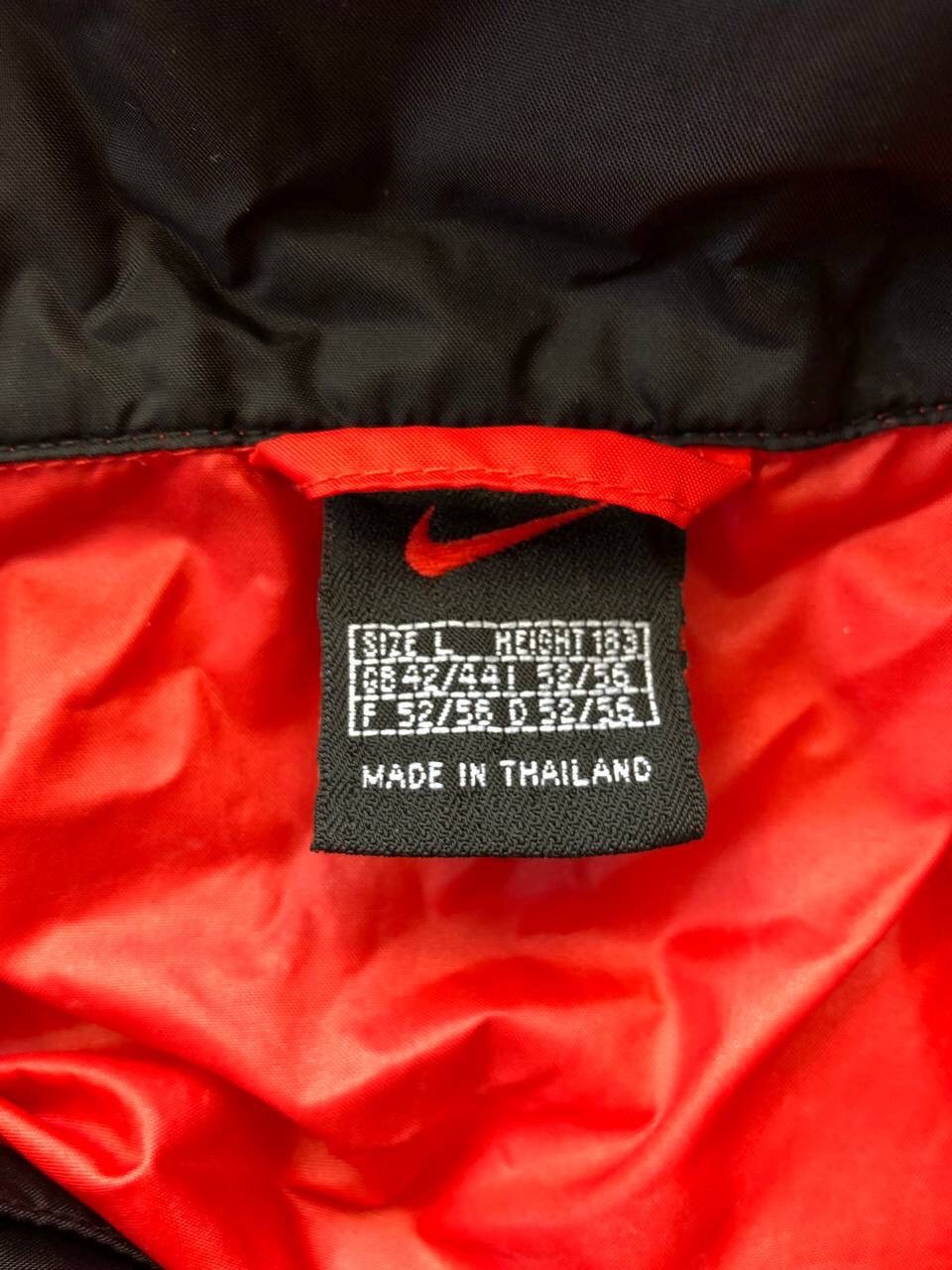 Nike × Vintage 90’s NIKE RETRO HOODED ANORAK TRACK JACKET Y2K BIG LOGO RARE Size US L / EU 52-54 / 3 - 3 Thumbnail