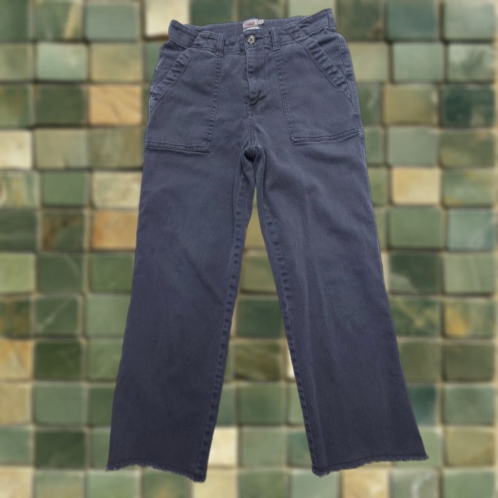Faherty Faherty Pants in Washed Black Size 27 Cotton Blend Chino Straight Flat Front Regular Classic City Womens Size 27" / US 4 / IT 40 - 1 Thumbnail