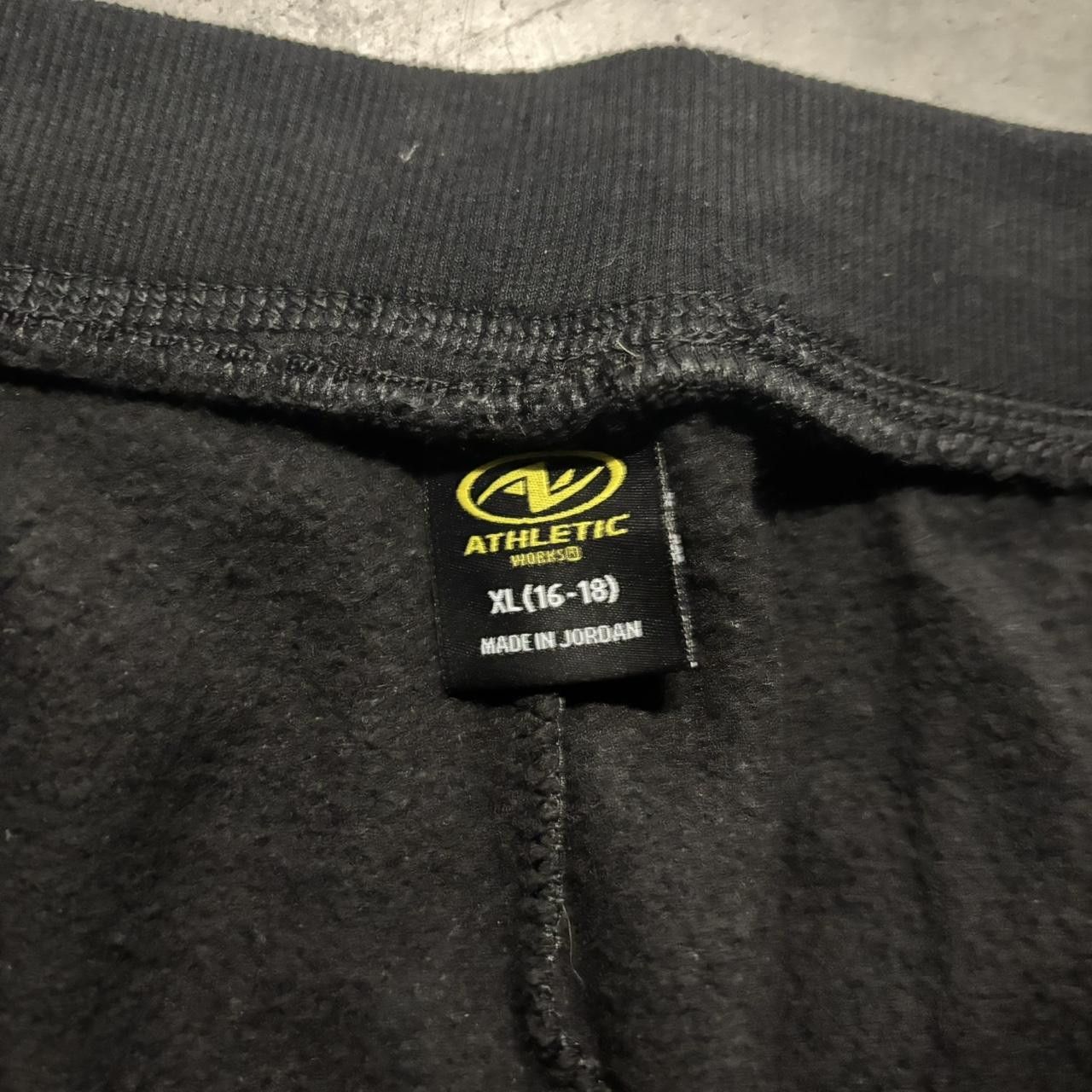 Japanese Brand × Vintage Crazy Vintage Y2K/2000s Baggy Black Skater Essential Sweatpants! Size US 38 / EU 54 - 6 Thumbnail