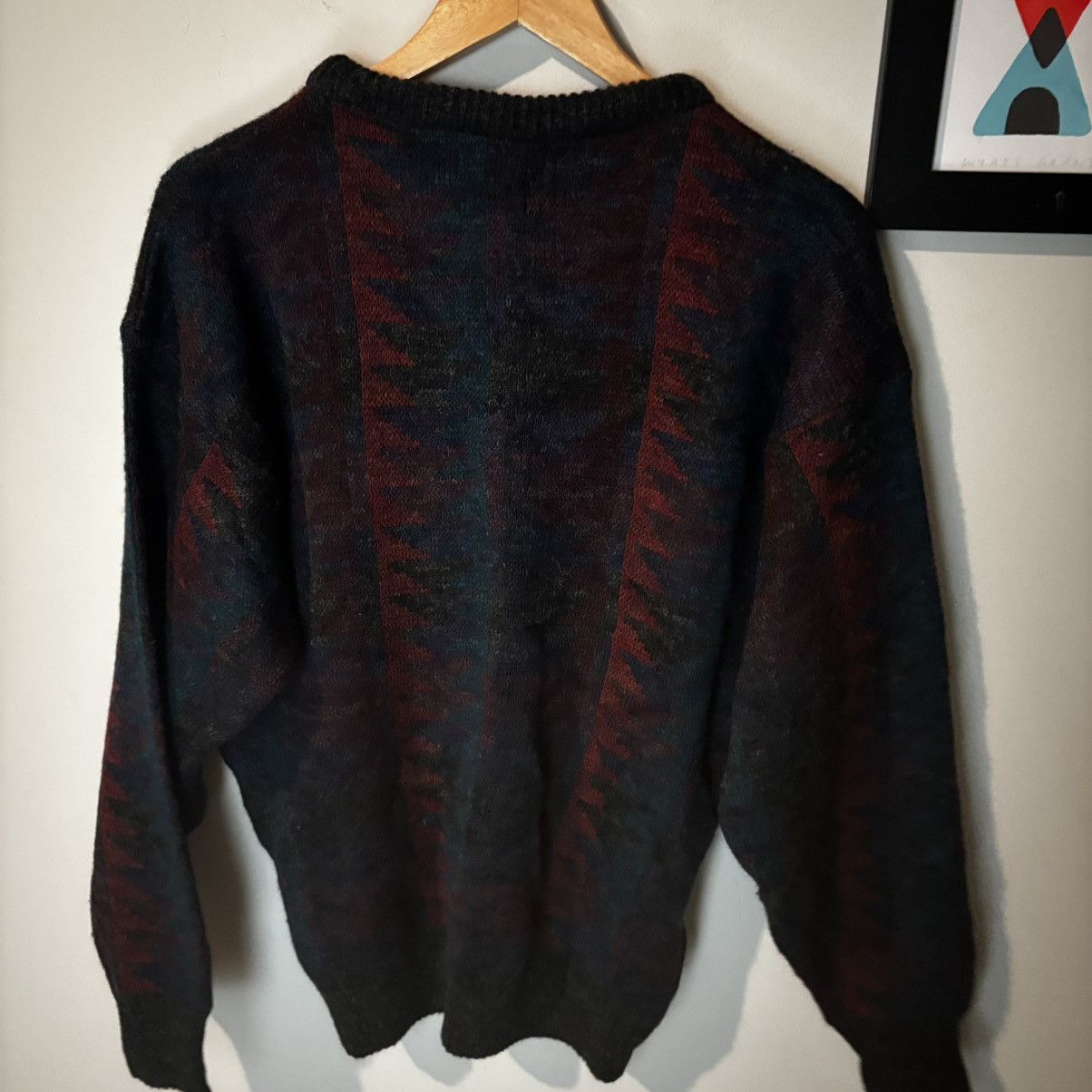 Vintage Vintage Knights Bridge Made In England Wool Sweater Size US L / EU 52-54 / 3 - 3 Thumbnail