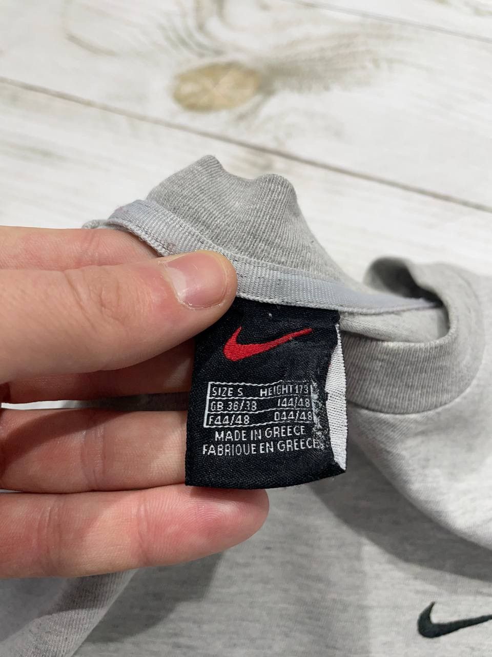 Nike Vintage Nike T-Shirt Mini Swoosh 90s Y2K Size US S / EU 44-46 / 1 - 5 Thumbnail