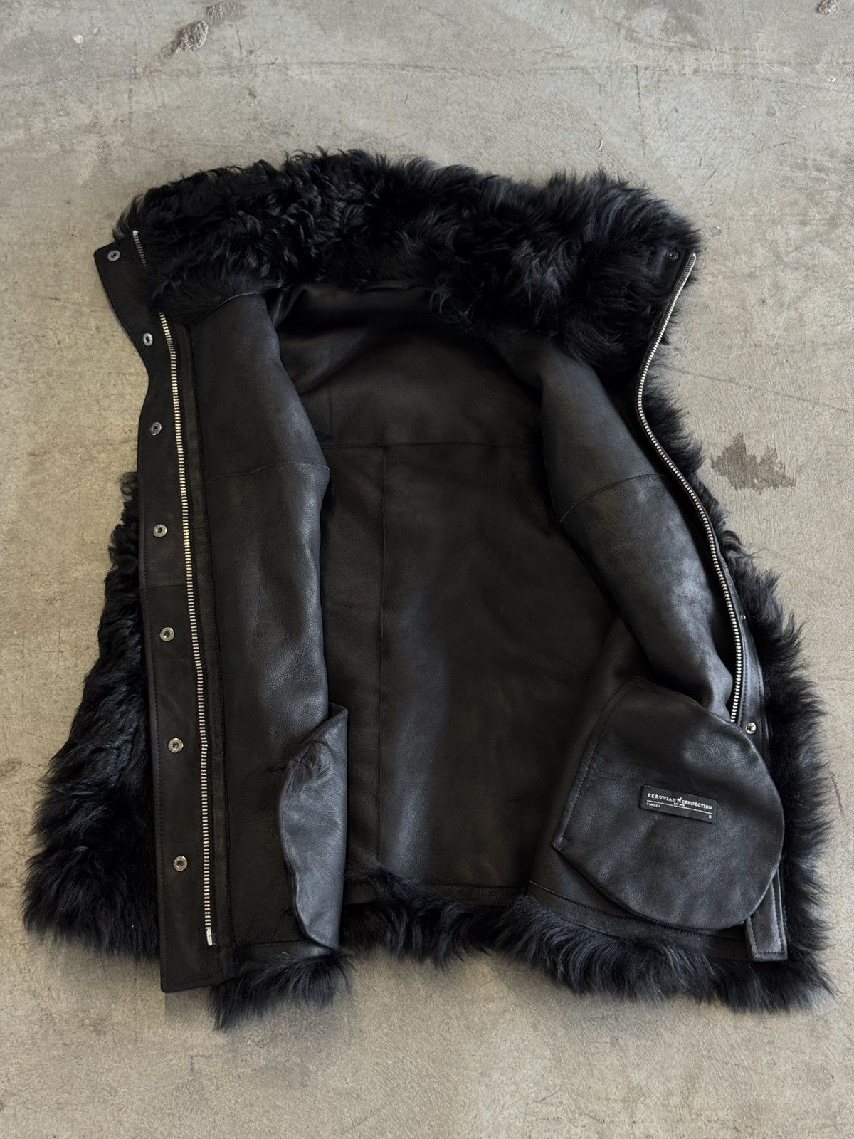 Other PERUVIAN CONNECTION FUR + LEATHER VEST Size S / US 4 / IT 40 - 3 Thumbnail