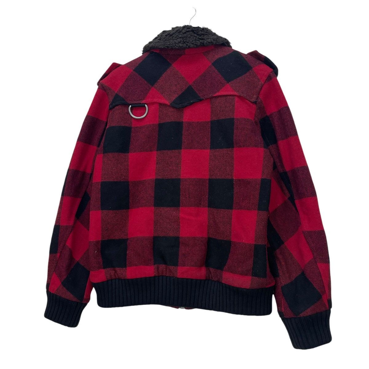 Energie × Le Grande Bleu (L.G.B.) × Sixty 💥Energie Gold X Sixty Fox River Pacth Plaid Shearling Size US L / EU 52-54 / 3 - 5 Thumbnail
