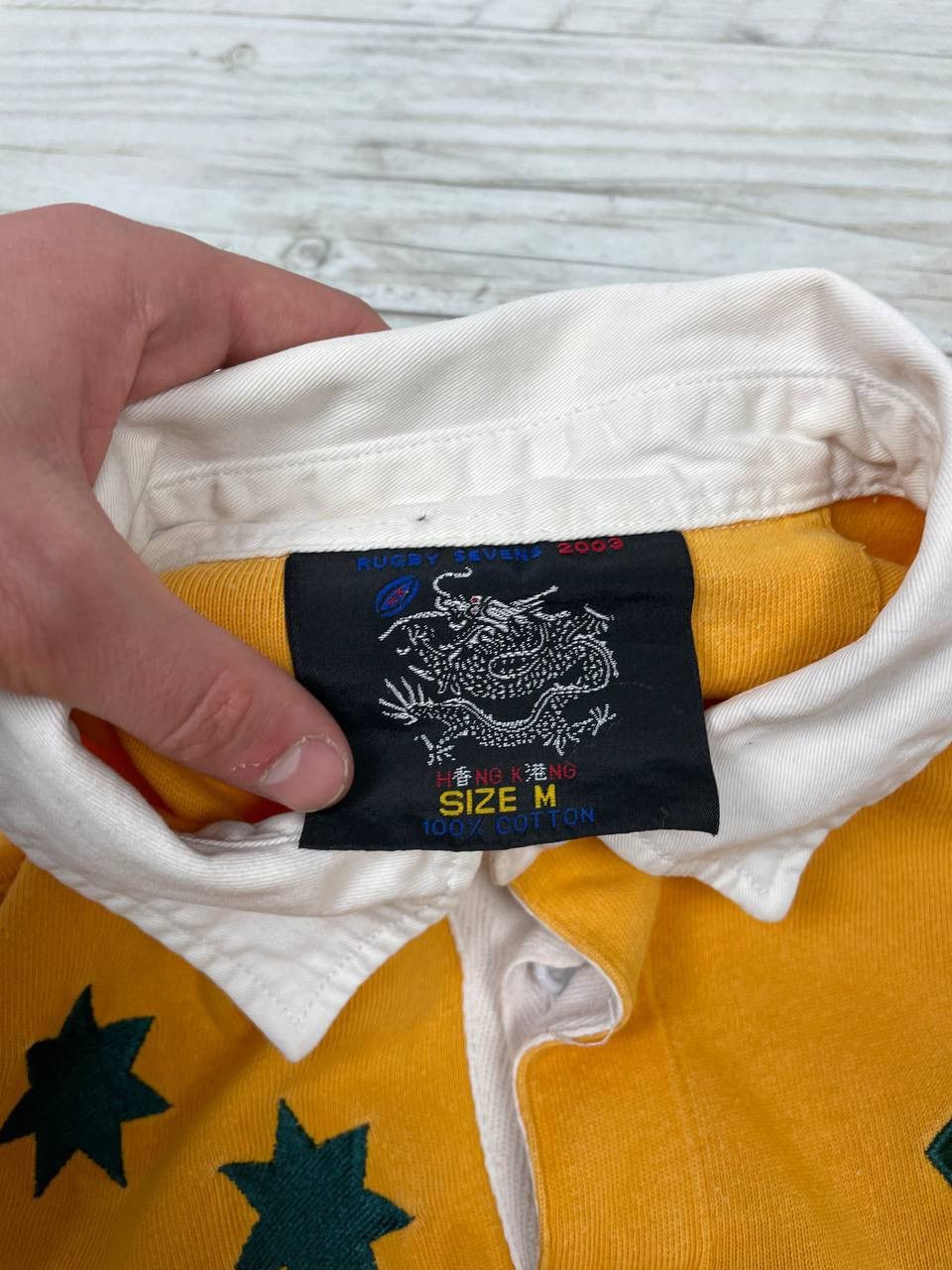 Vintage Wallabies Rugby Union Australia 2002 Polo Shirt Jersey Size US M / EU 48-50 / 2 - 10 Thumbnail