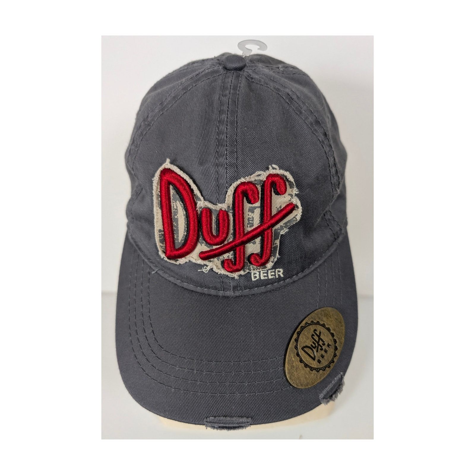 Universal Studios Duff Beer Hat Universal Studios The Simpsons Adjustable Cap Size ONE SIZE - 1 Thumbnail