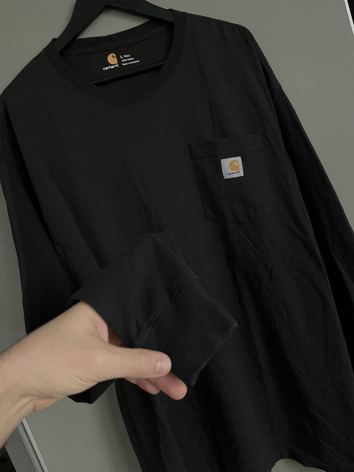 Carhartt Carhartt Pocket Logo Oversized Long Sleeve Size US XL / EU 56 / 4 - 5 Thumbnail