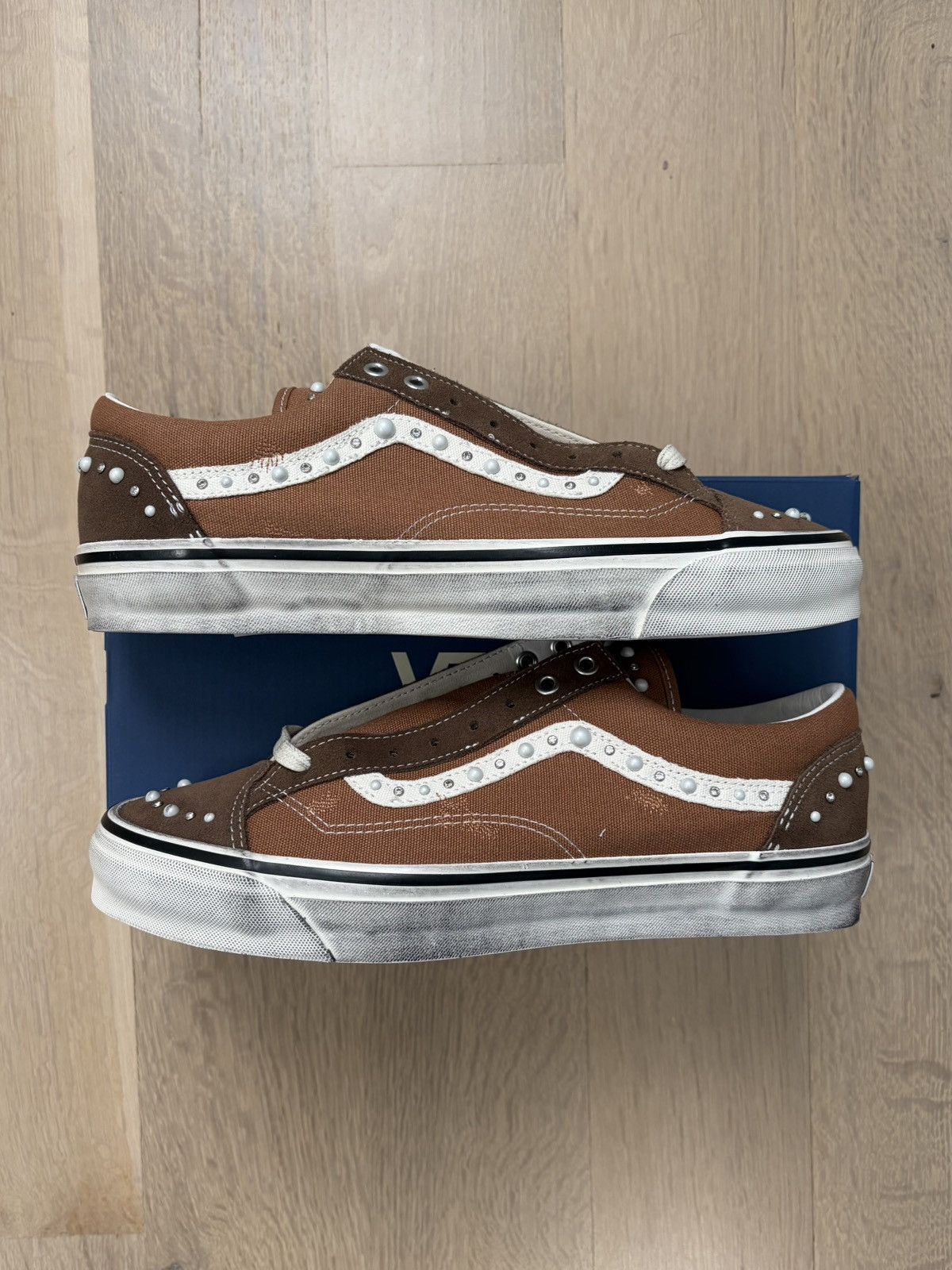 Vans Vans Old Skool 36 LX Pearlized Pack Vintage Cocoa Brown Size US 12 / EU 45 - 1 Thumbnail