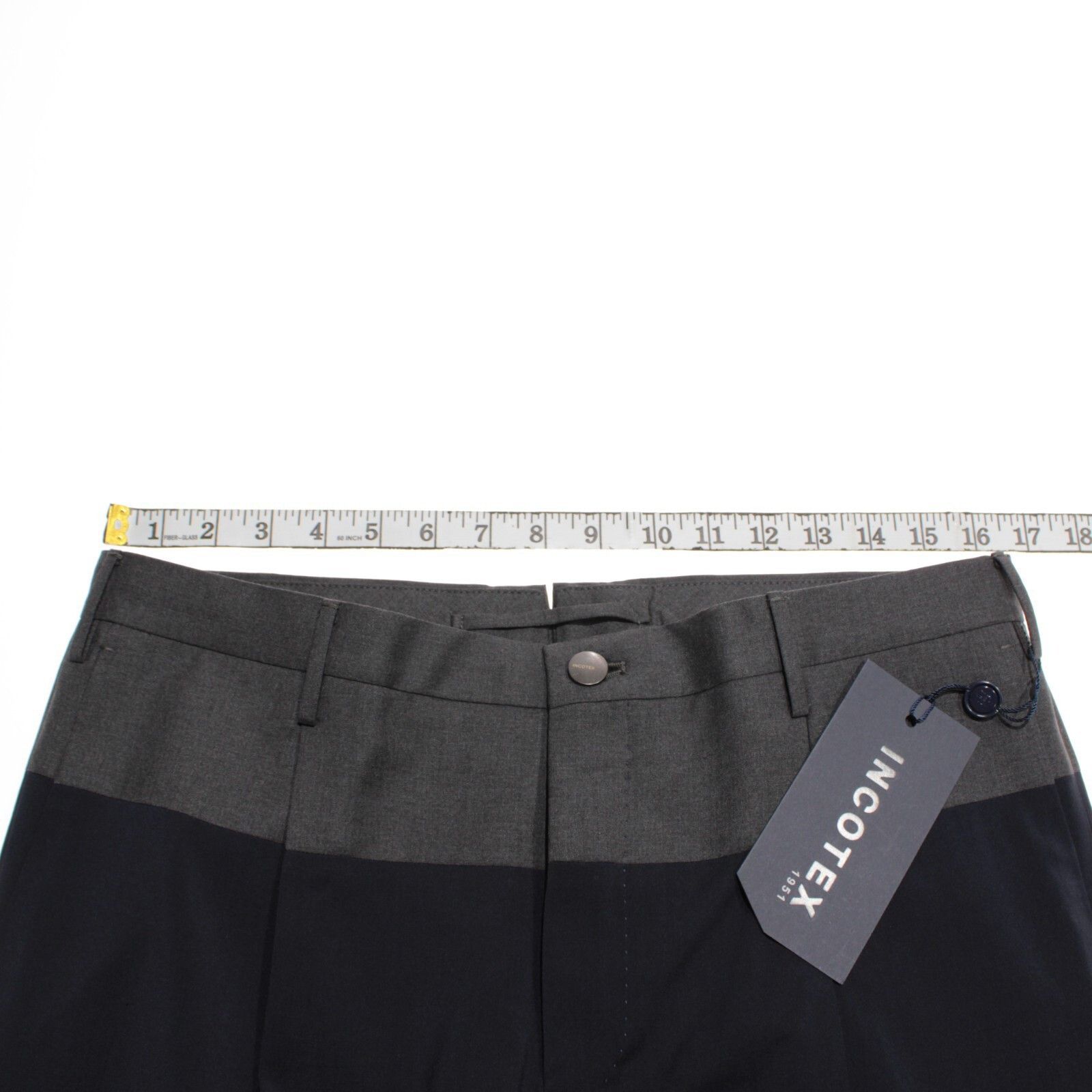 Incotex INCOTEX New with tags Dress Pants Size 34 US In Blue Size US 34 / EU 50 - 5 Thumbnail