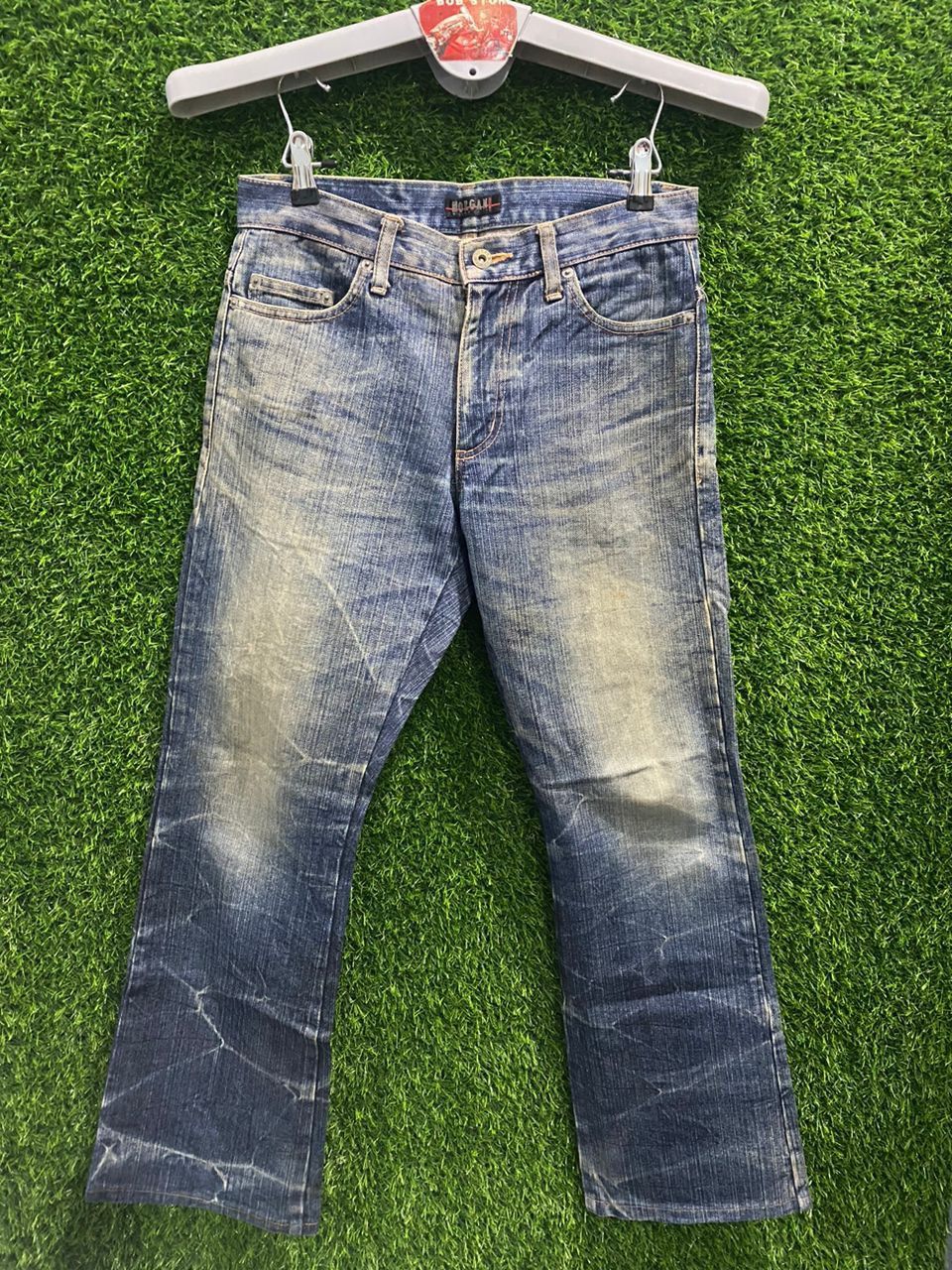 Designer × Japanese Brand × Morgan Homme Morgan Homme Denim Pant Bootcut Size US 28 / EU 44 - 1 Thumbnail