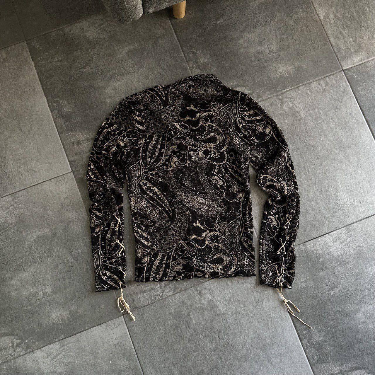 Japanese Brand × Vintage Vintage Japanese Style Long-sleeve T-shirts Y2K Grunge Size S / US 4 / IT 40 - 2 Thumbnail