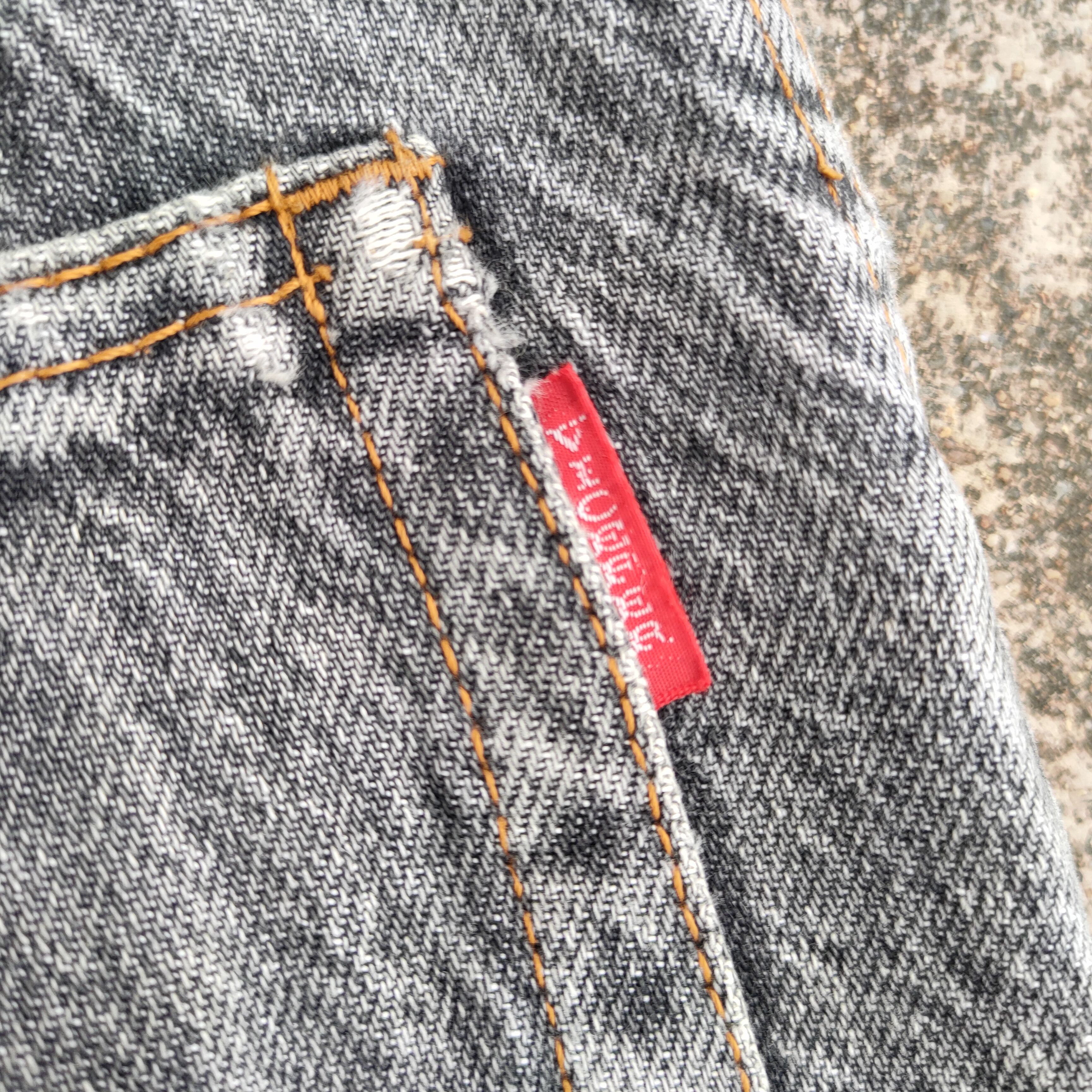 Japanese Brand VINTAGE VICEFER FADED BLACK JEANS DENIM PANTS Size US 34 / EU 50 - 11 Thumbnail