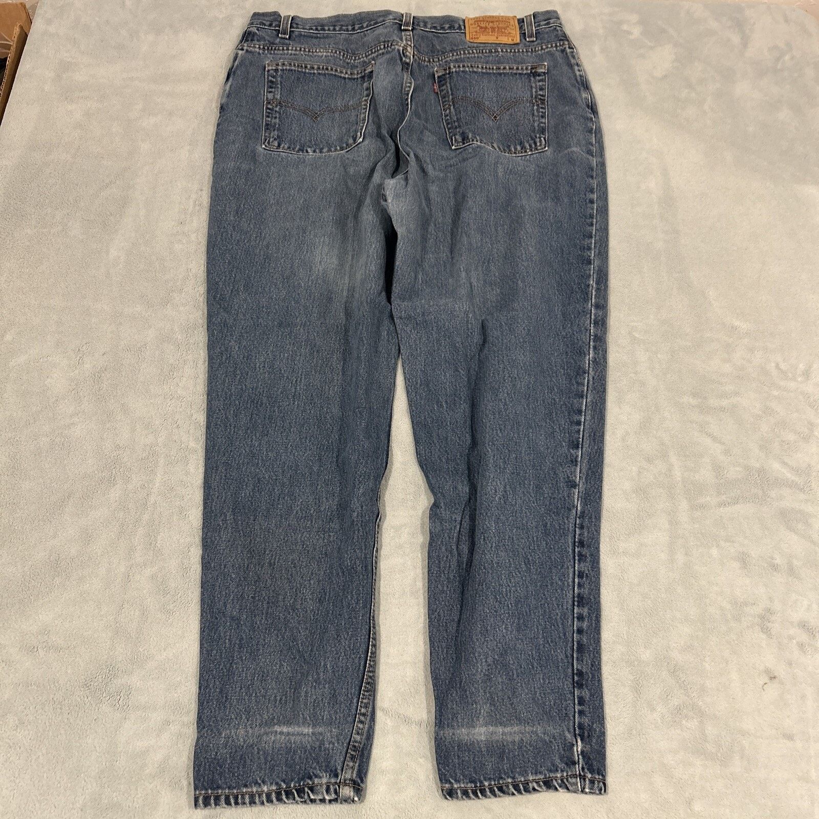 Levi's Made In USA Levis 550 Baggy Tapered Jeans Womens 20W 38x30 Size 42" / US 20 - 14 Thumbnail