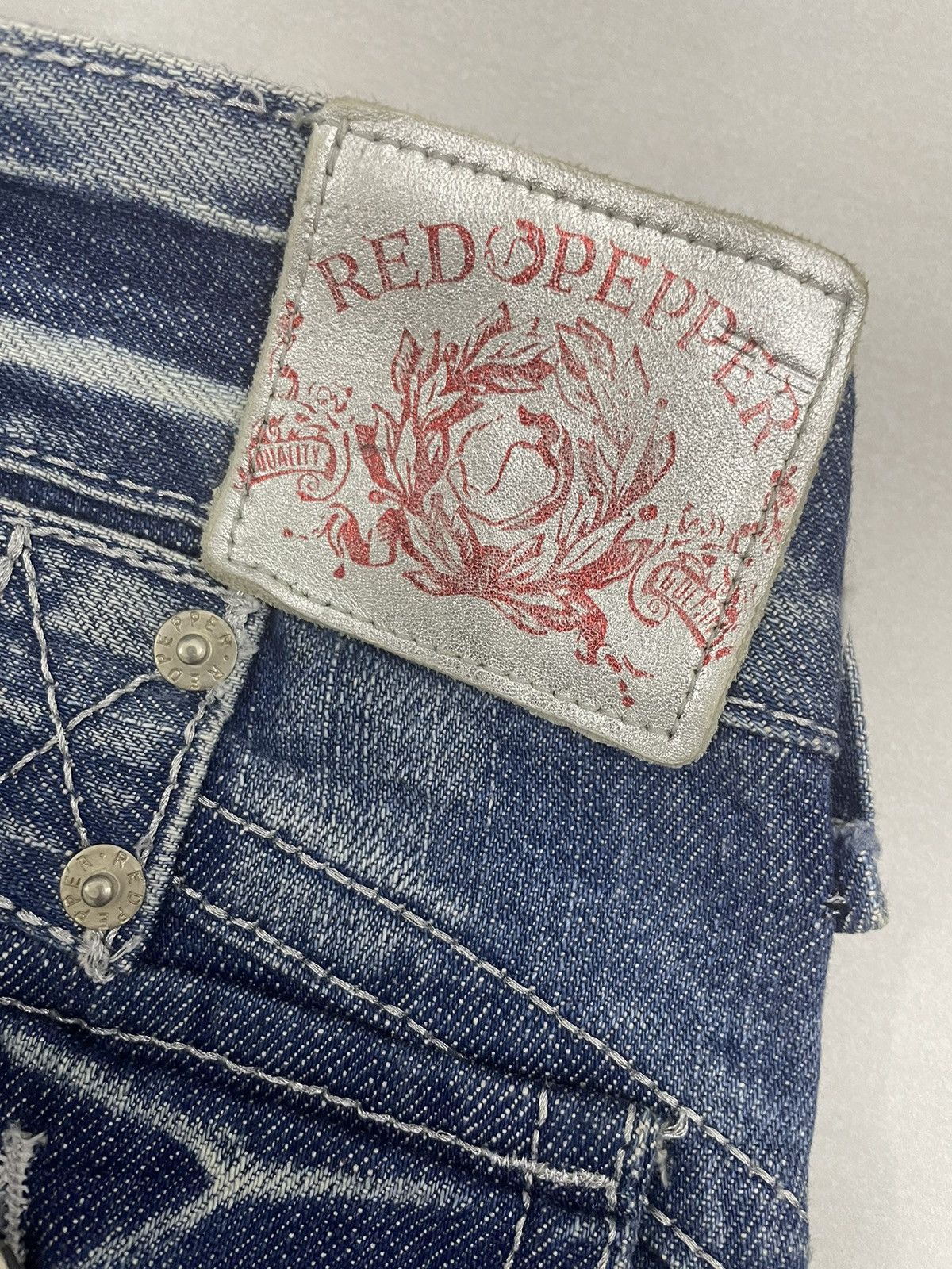 Hysteric Glamour RedPepper Japan Flare Jeans Size US 29 - 11 Thumbnail