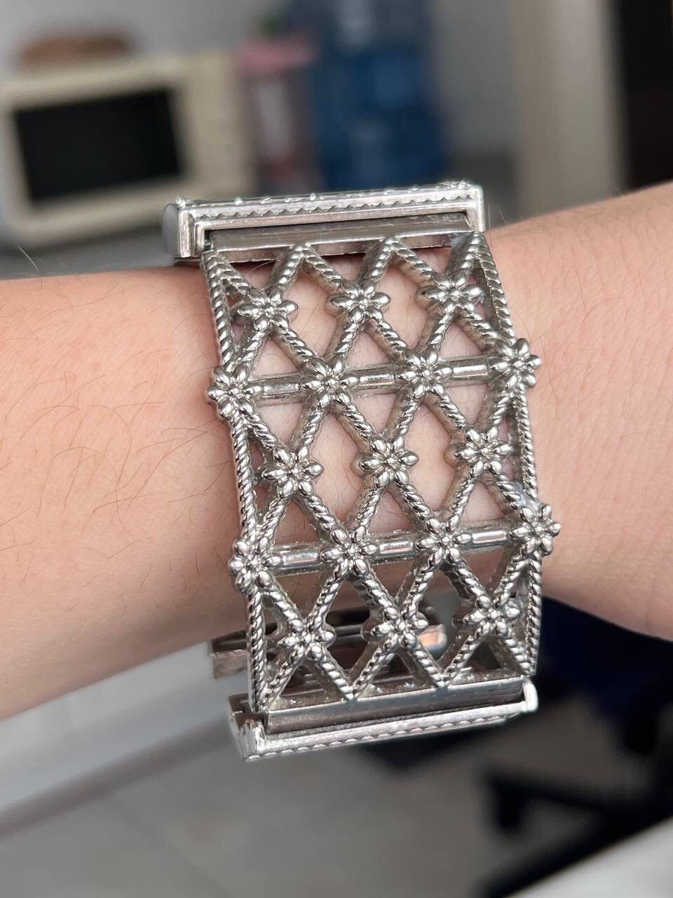 Japanese Brand × Vintage Vintage Japanese style futuristic Watch Big Bracelet Size ONE SIZE - 7 Thumbnail