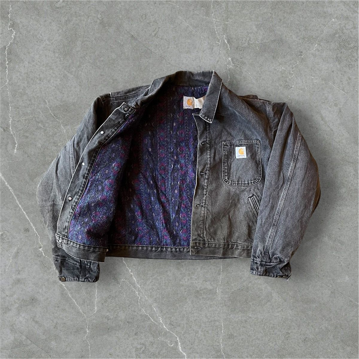 Carhartt Carhartt JB1065 Trucker Jacket Size US L / EU 52-54 / 3 - 2 Thumbnail